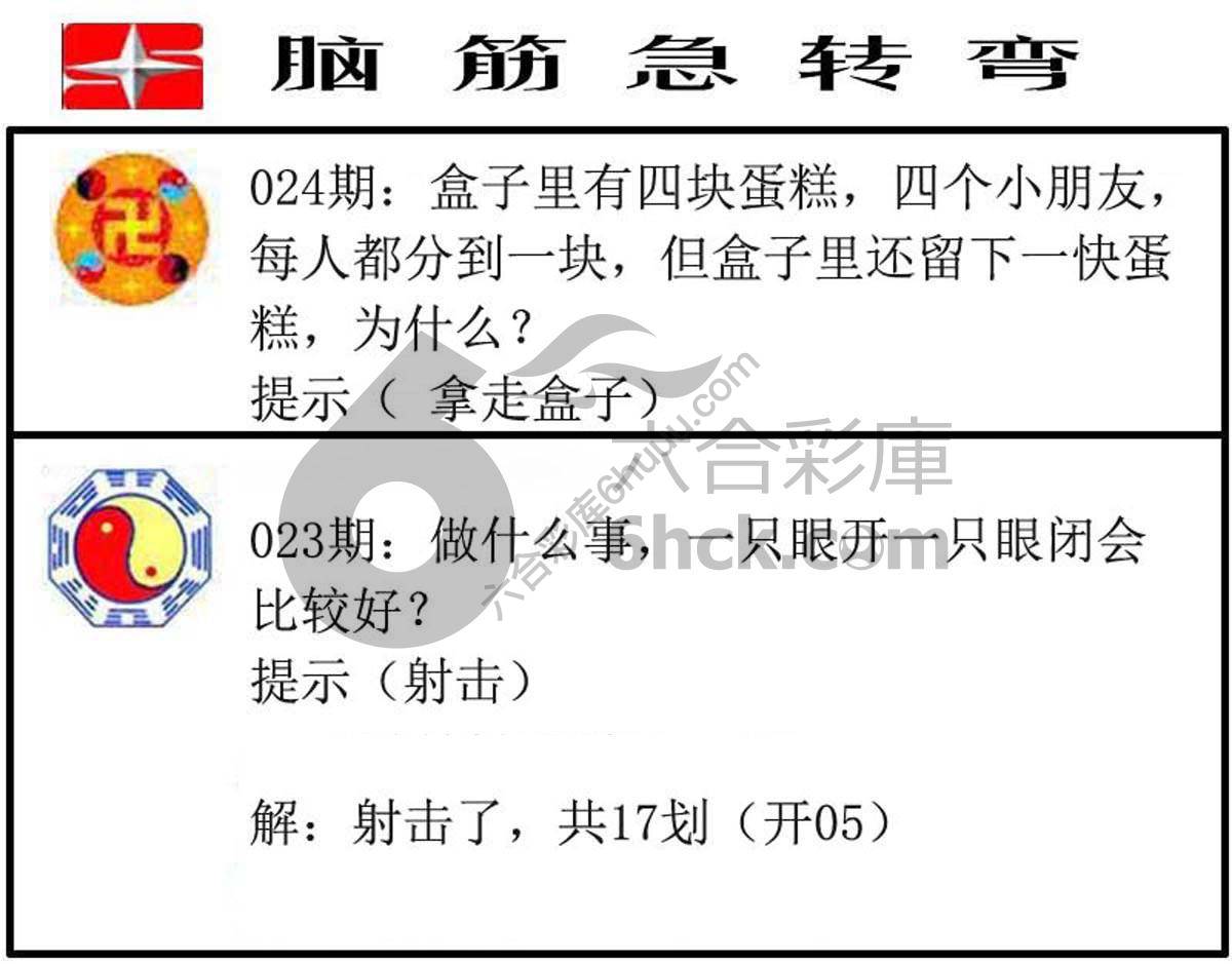 脑筋急转弯