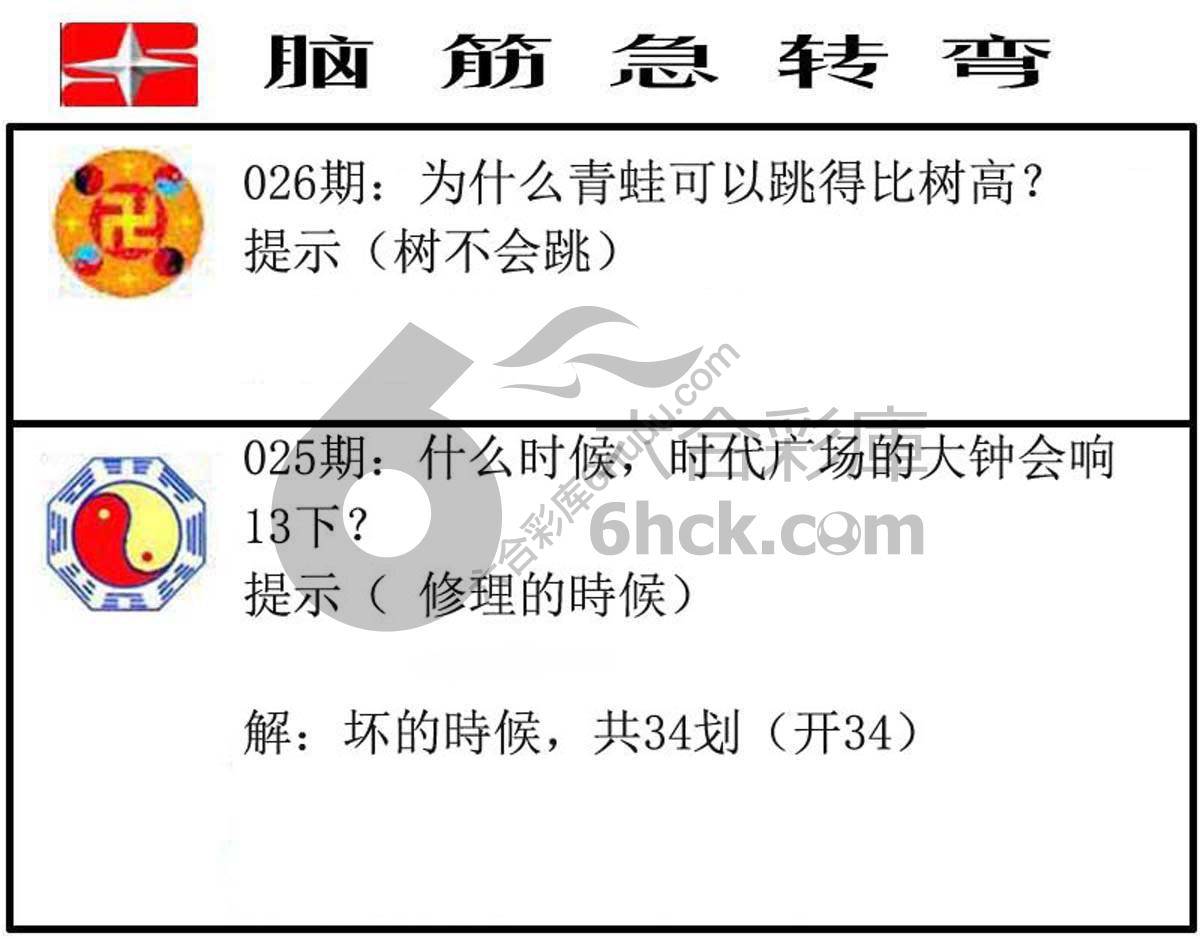 脑筋急转弯
