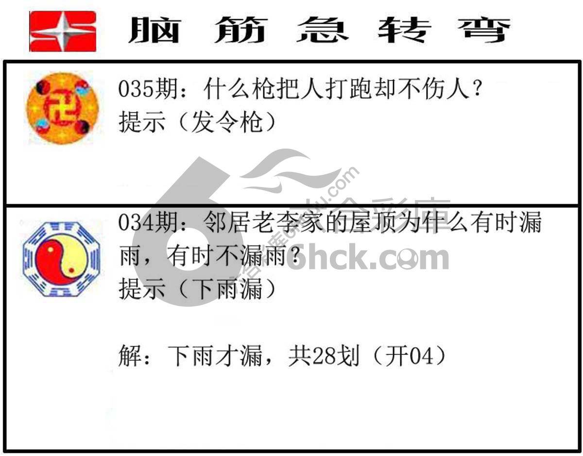 脑筋急转弯