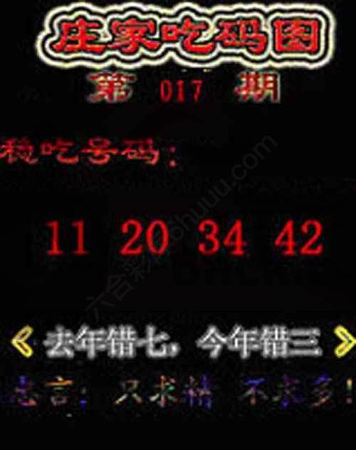 庄家吃码图