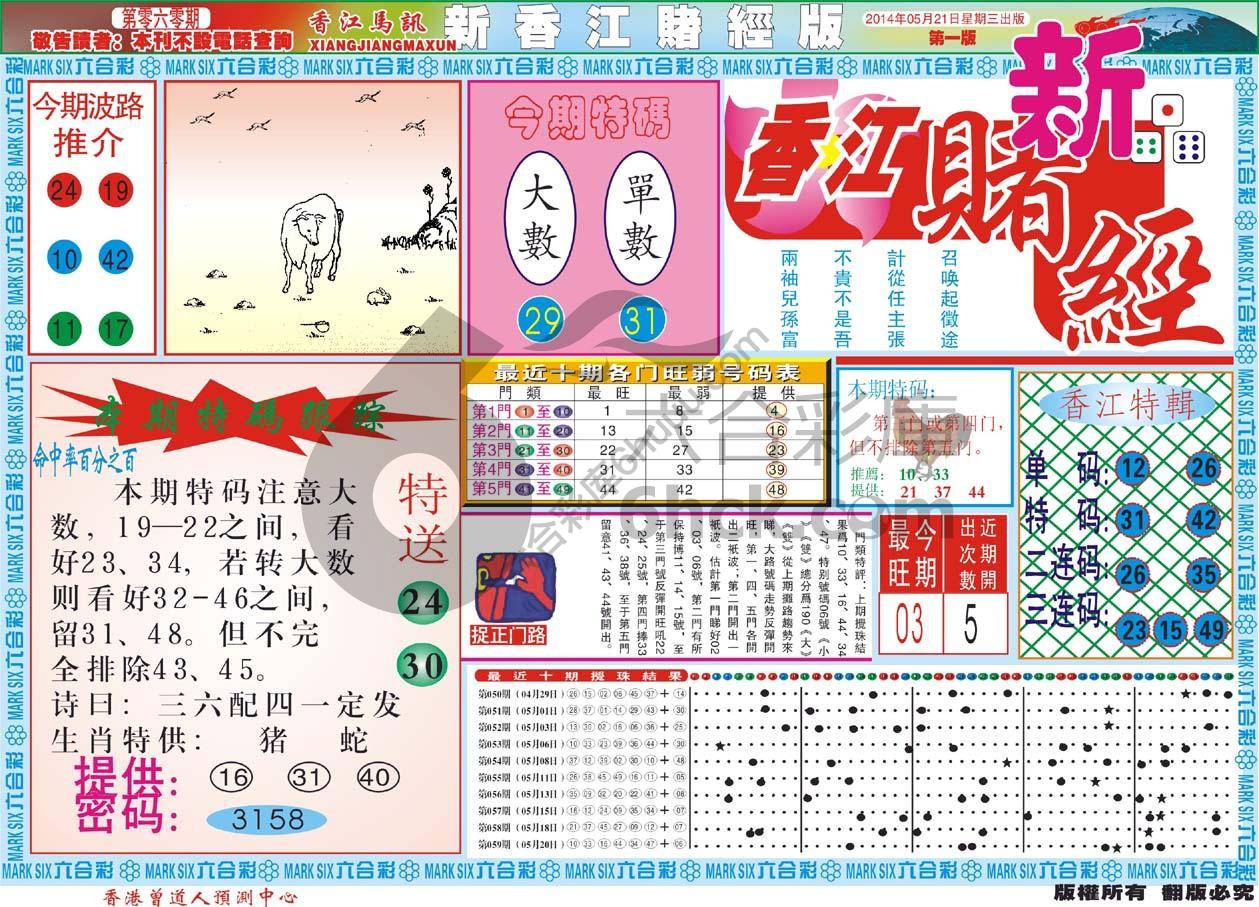 新香江赌经