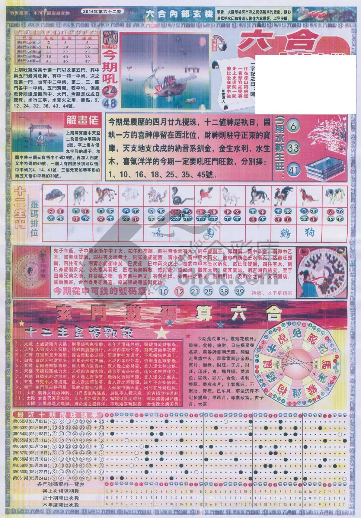 六合内部玄机