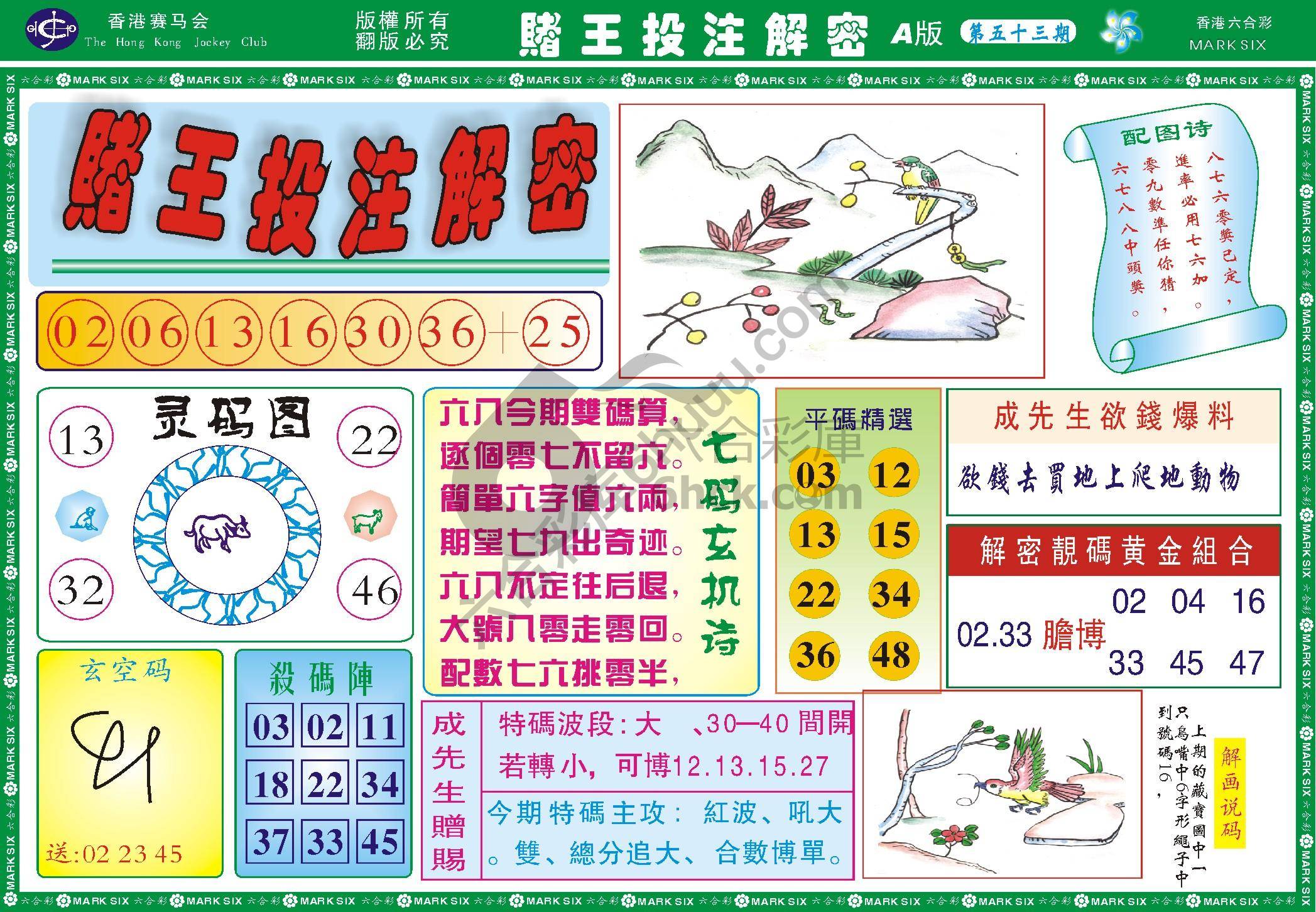 赌王投注解密
