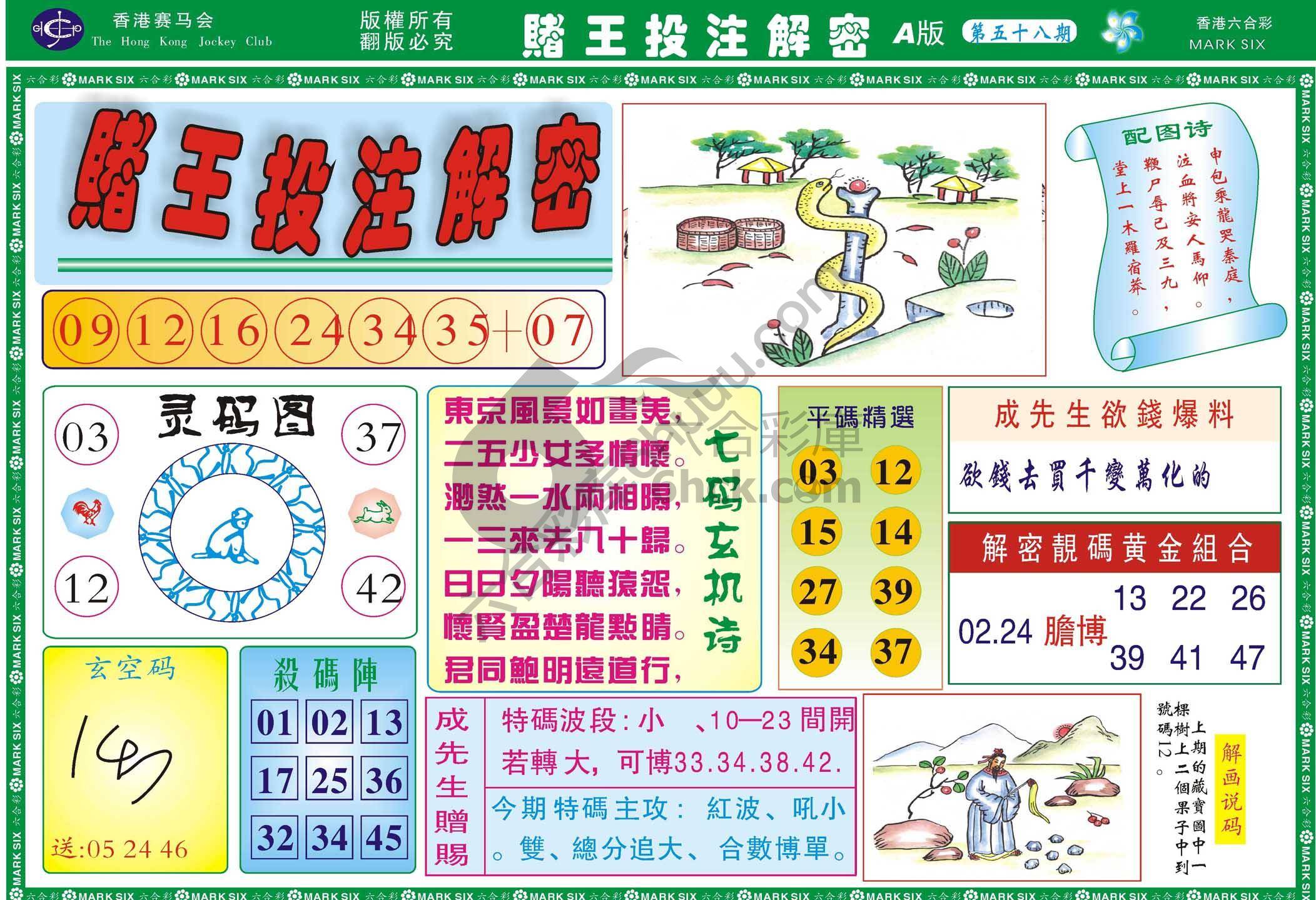 赌王投注解密