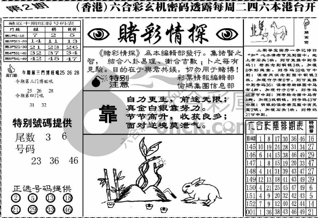 赌彩情探