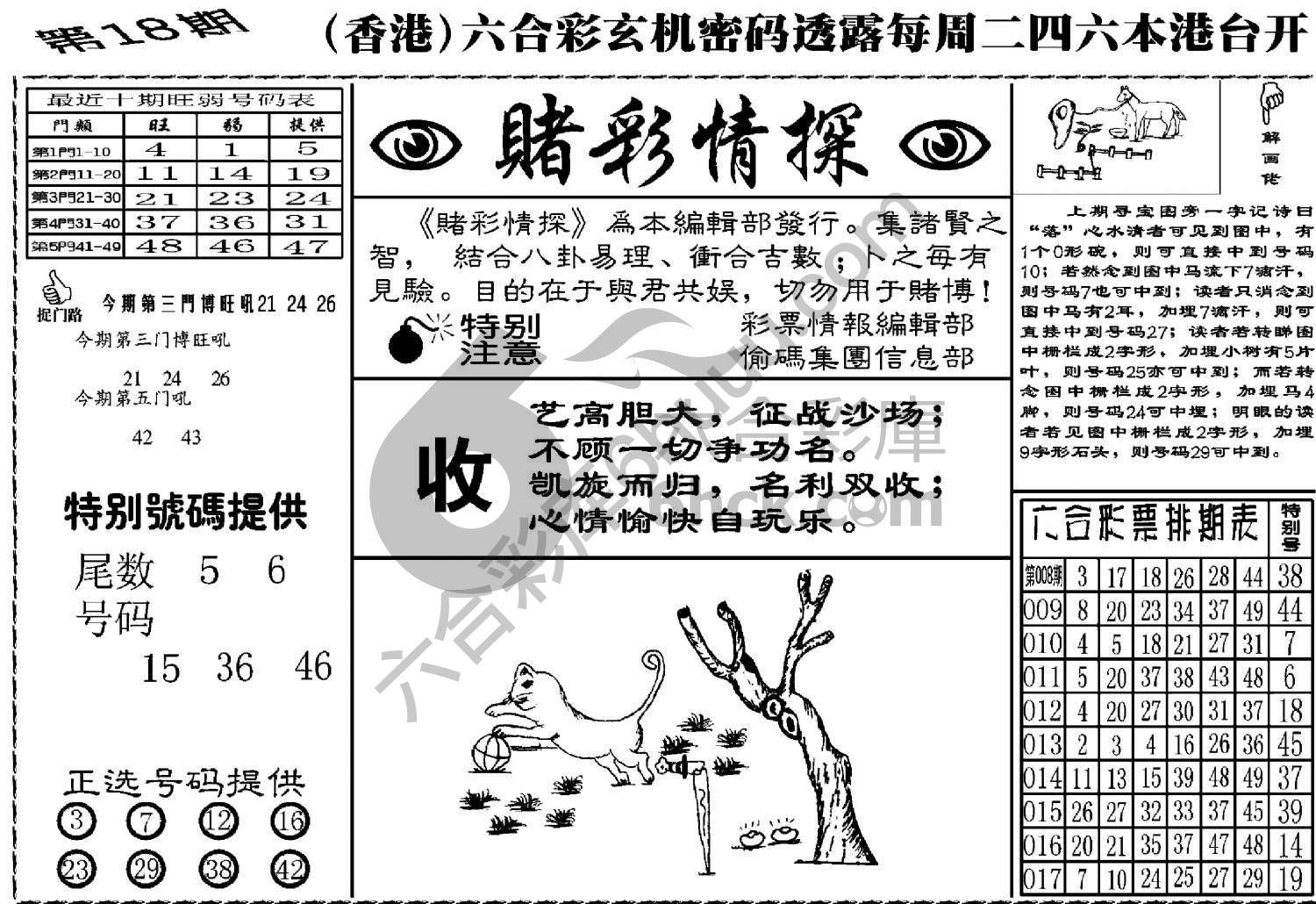 赌彩情探