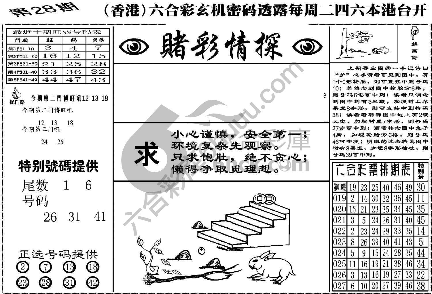 赌彩情探