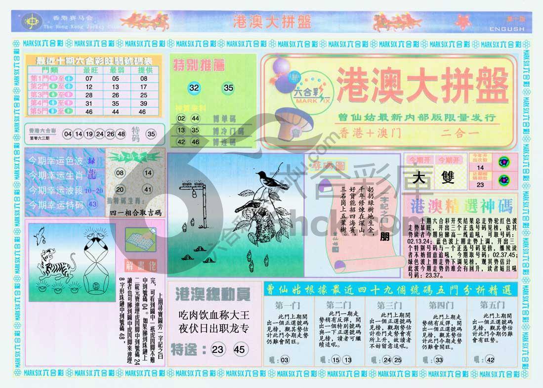 港澳大拼盘