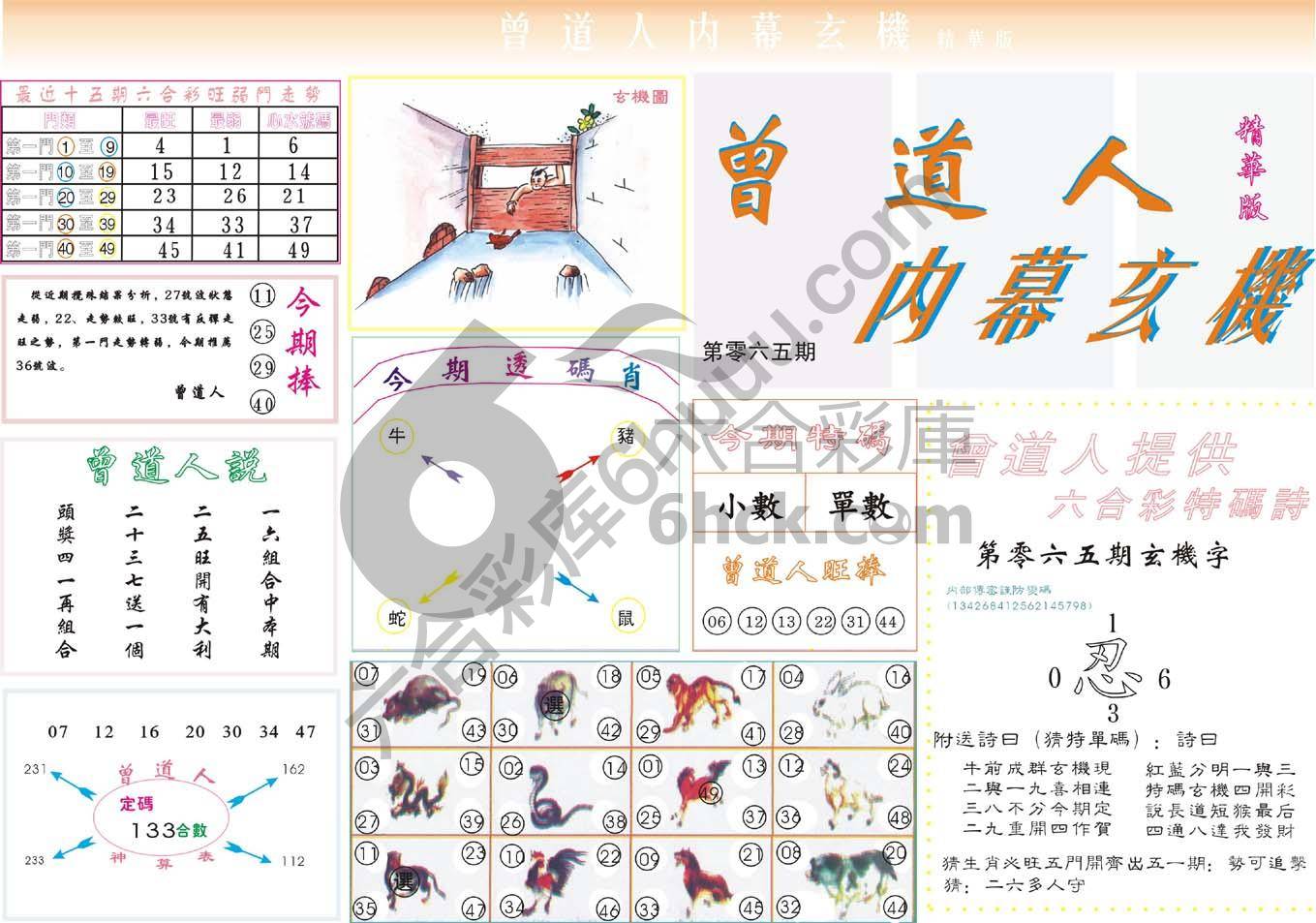曾道人内幕玄机(精华版)