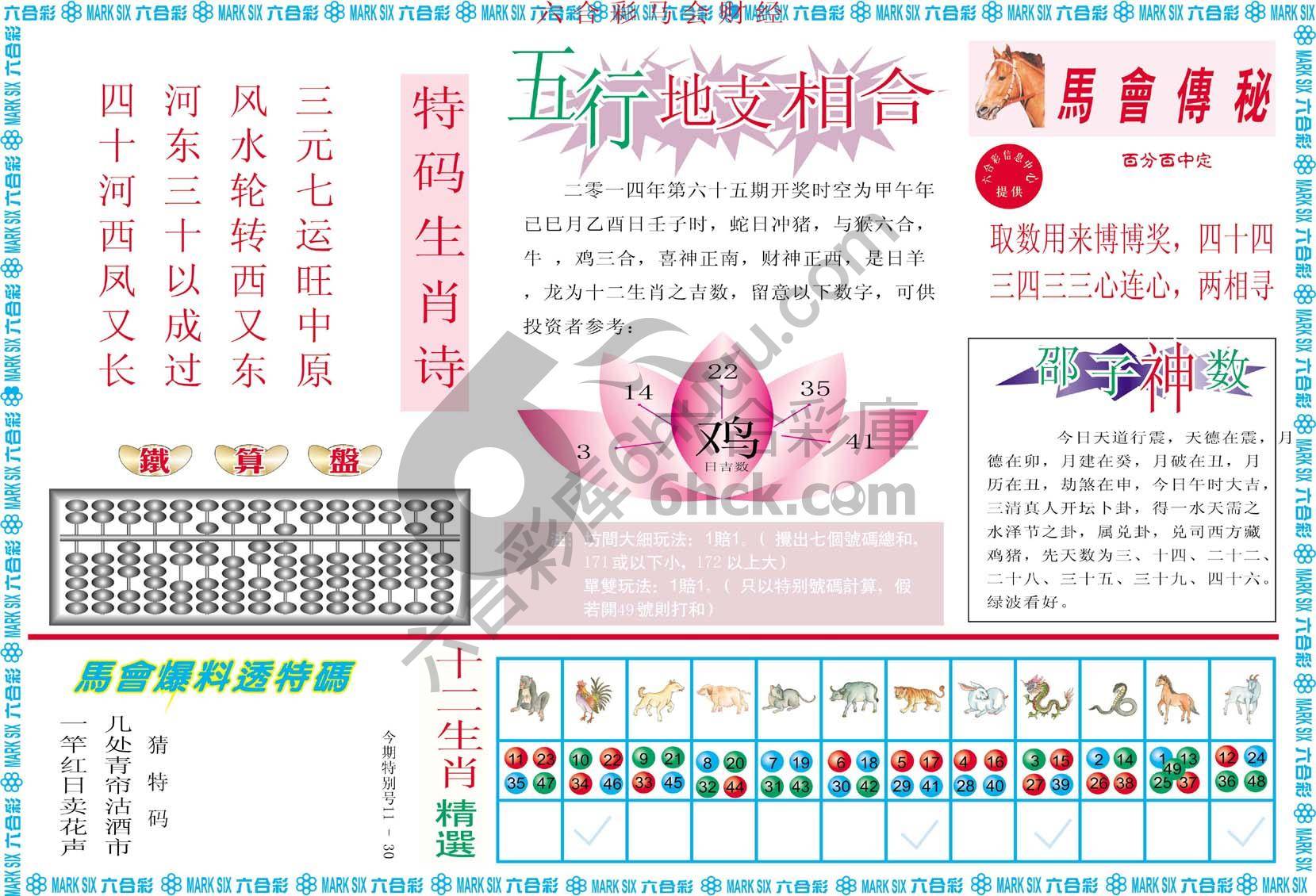 六合彩马会财经