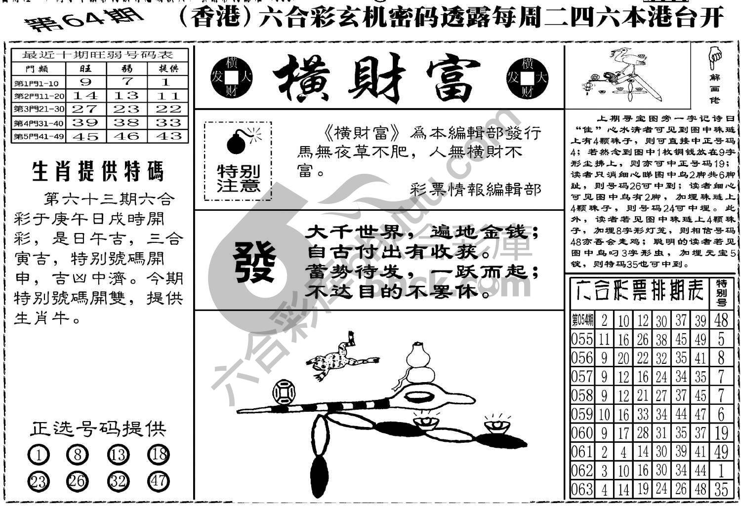 横财富