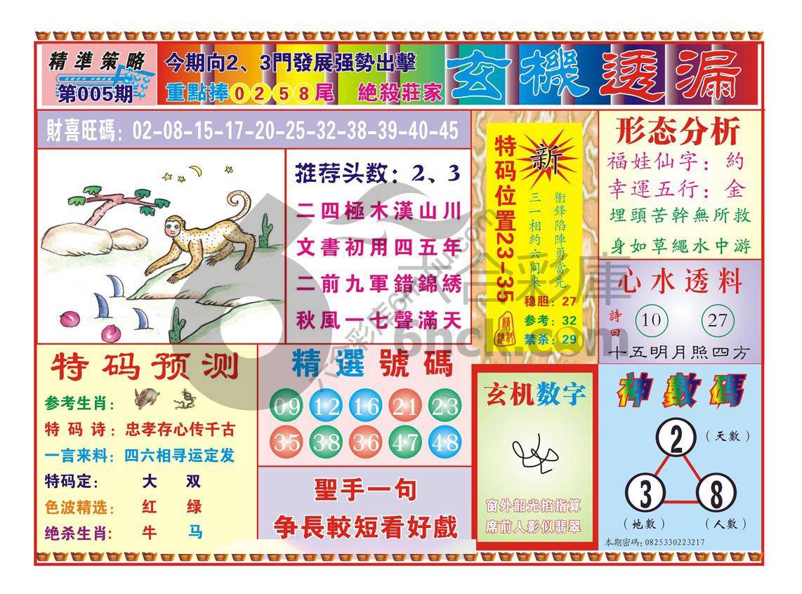 玄机透漏