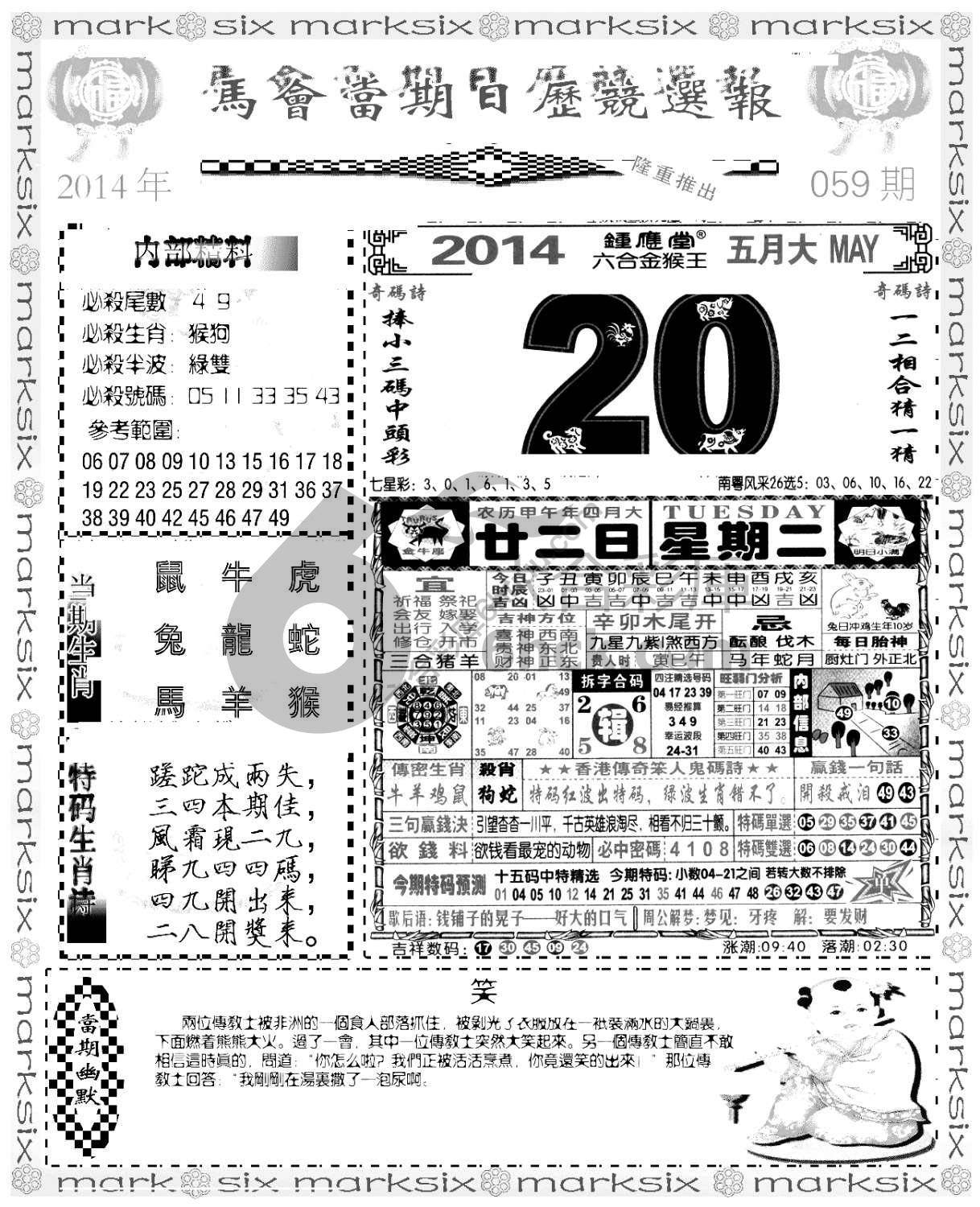 当天报