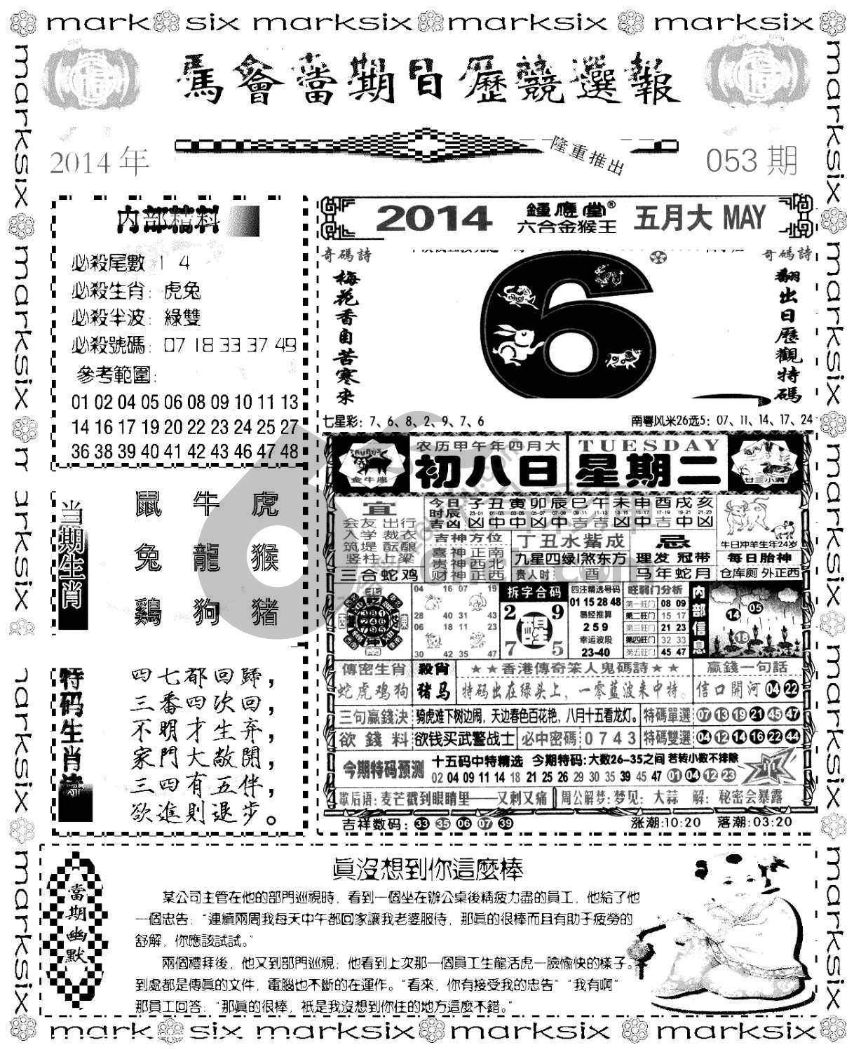 当天报