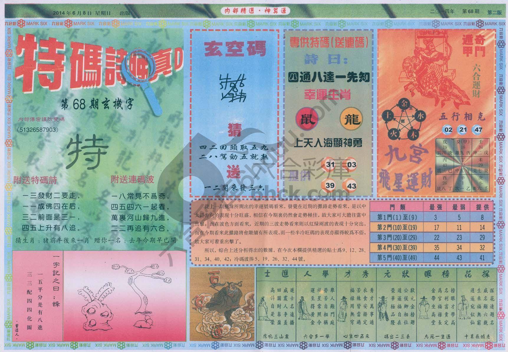 内部精选神算通