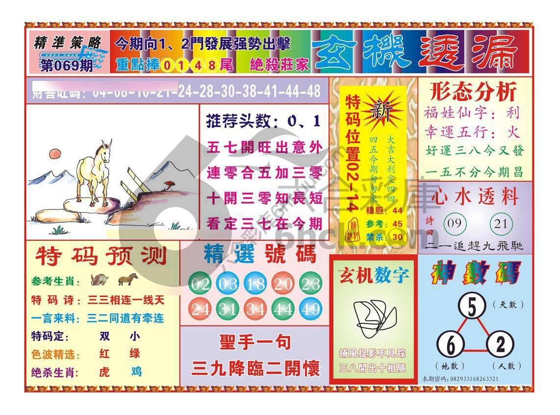玄机透漏