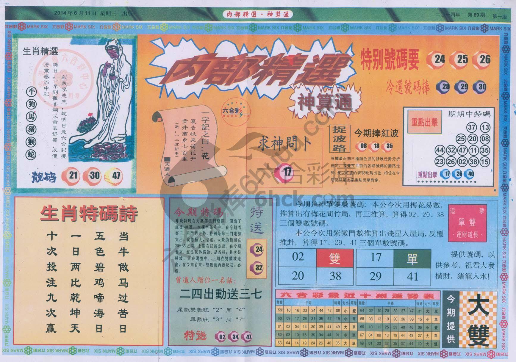 内部精选神算通