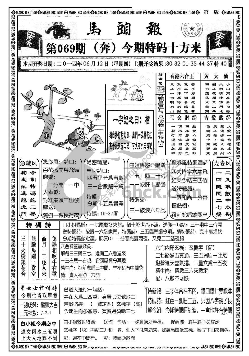 马头报