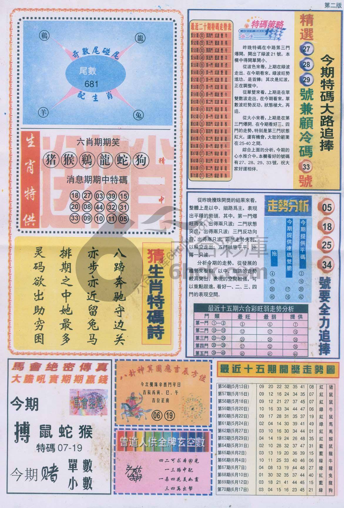 曾道人内幕消息