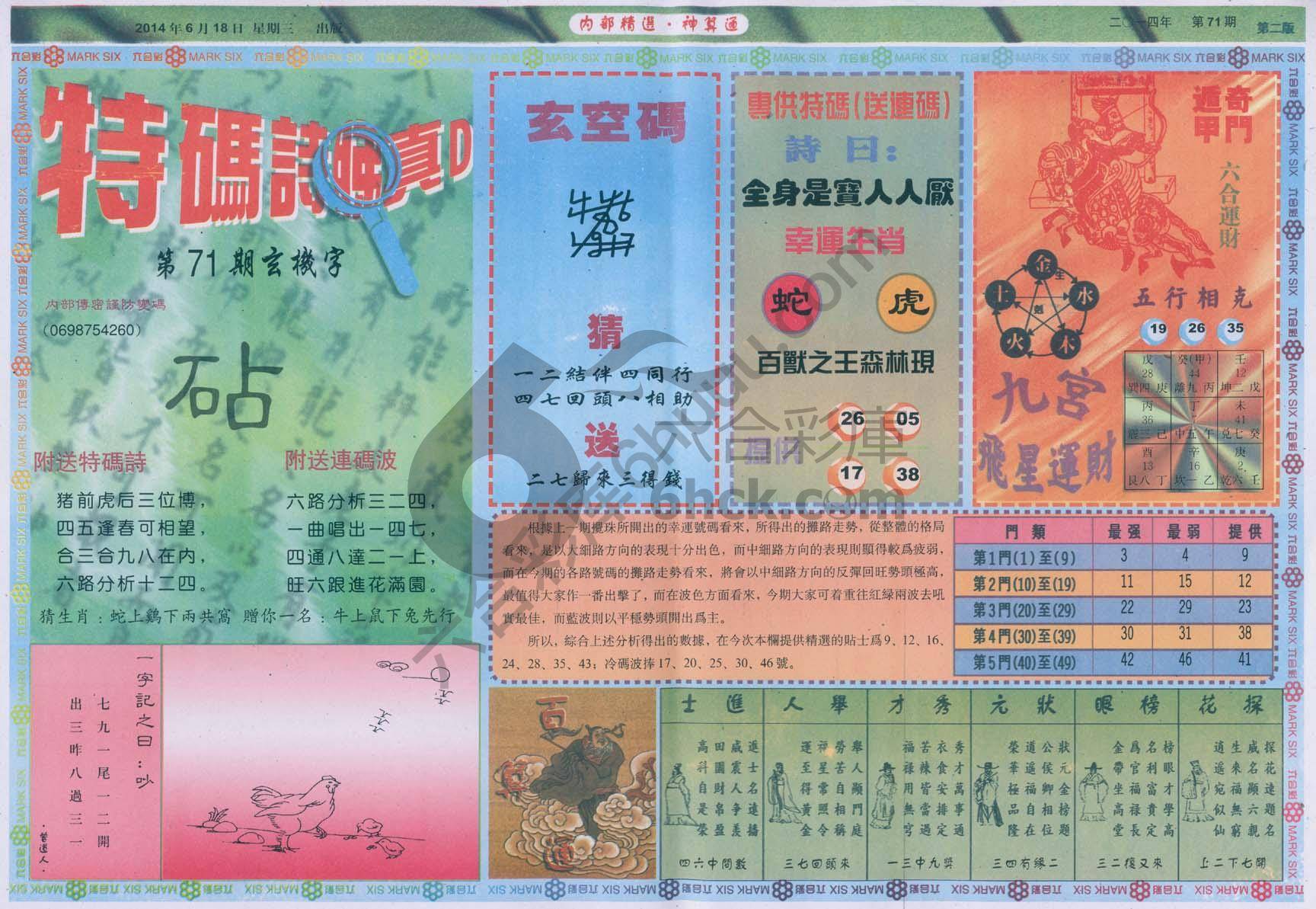 内部精选神算通
