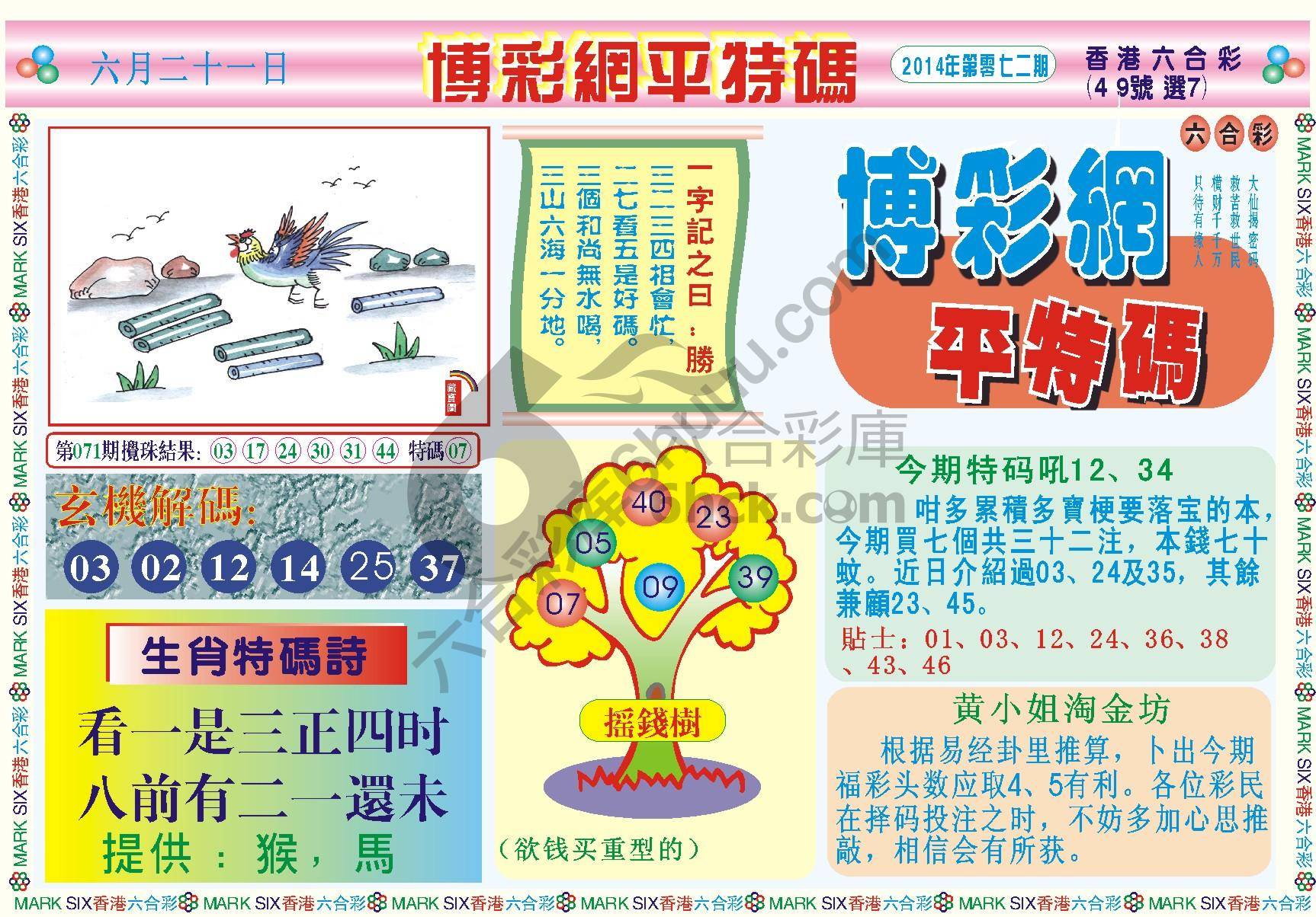 博彩网平特码