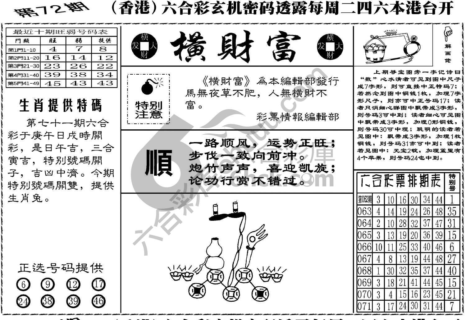 横财富
