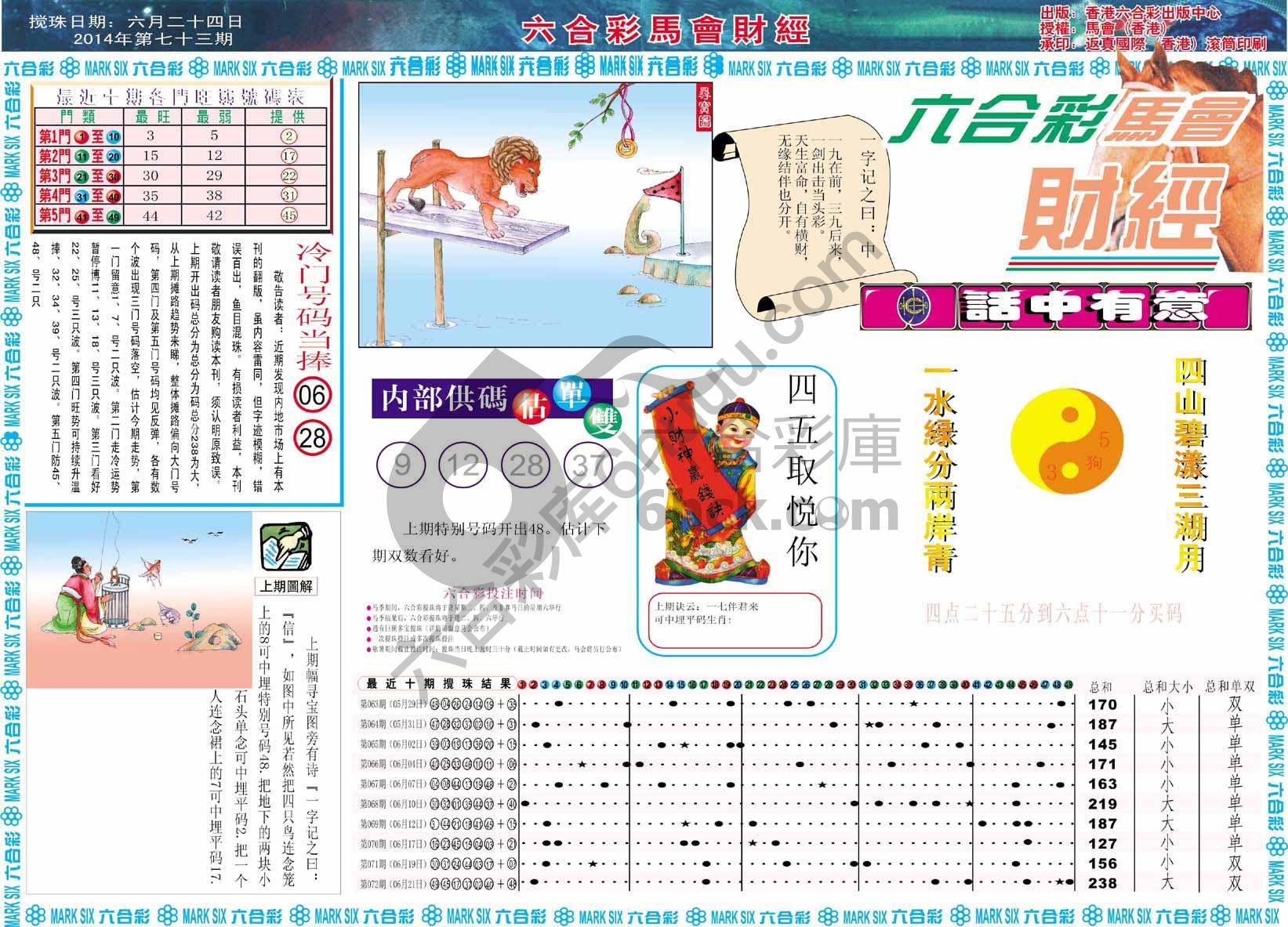 六合彩马会财经