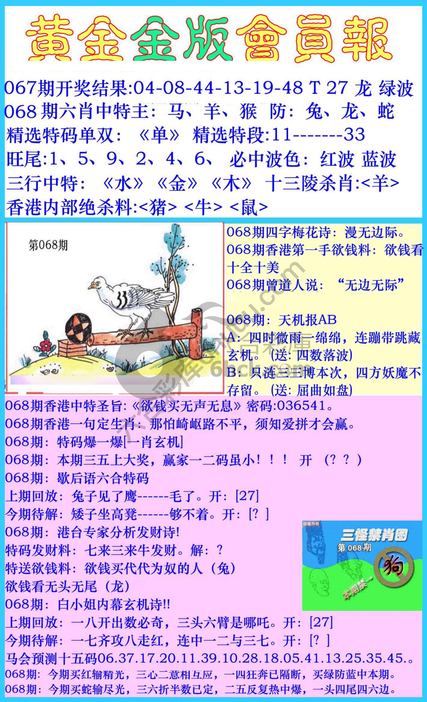 黄金金版会员报