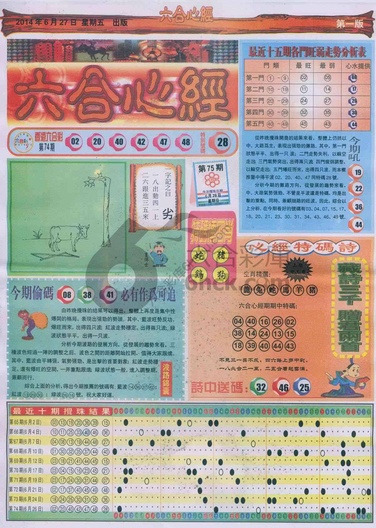 六合心经