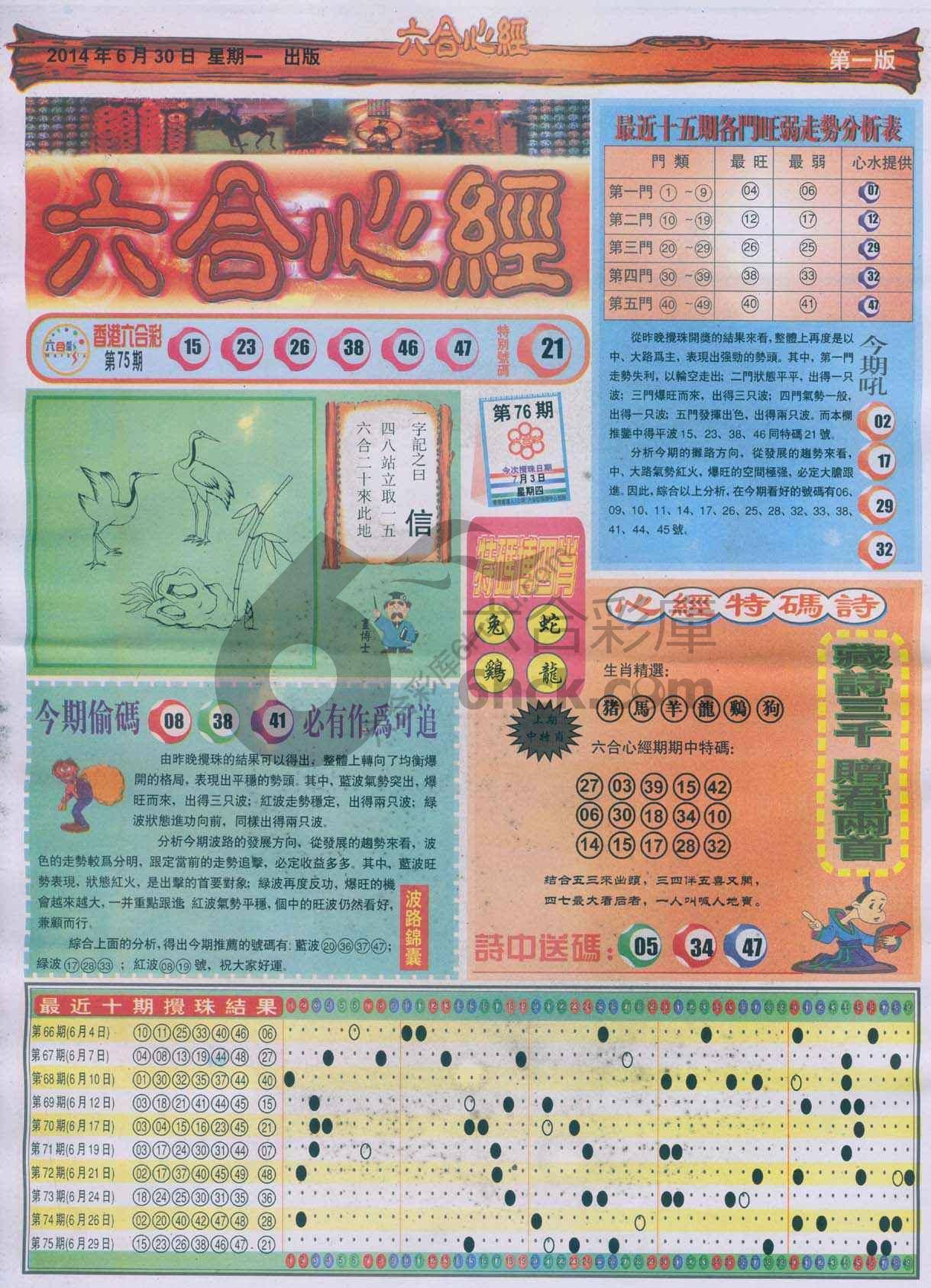 六合心经