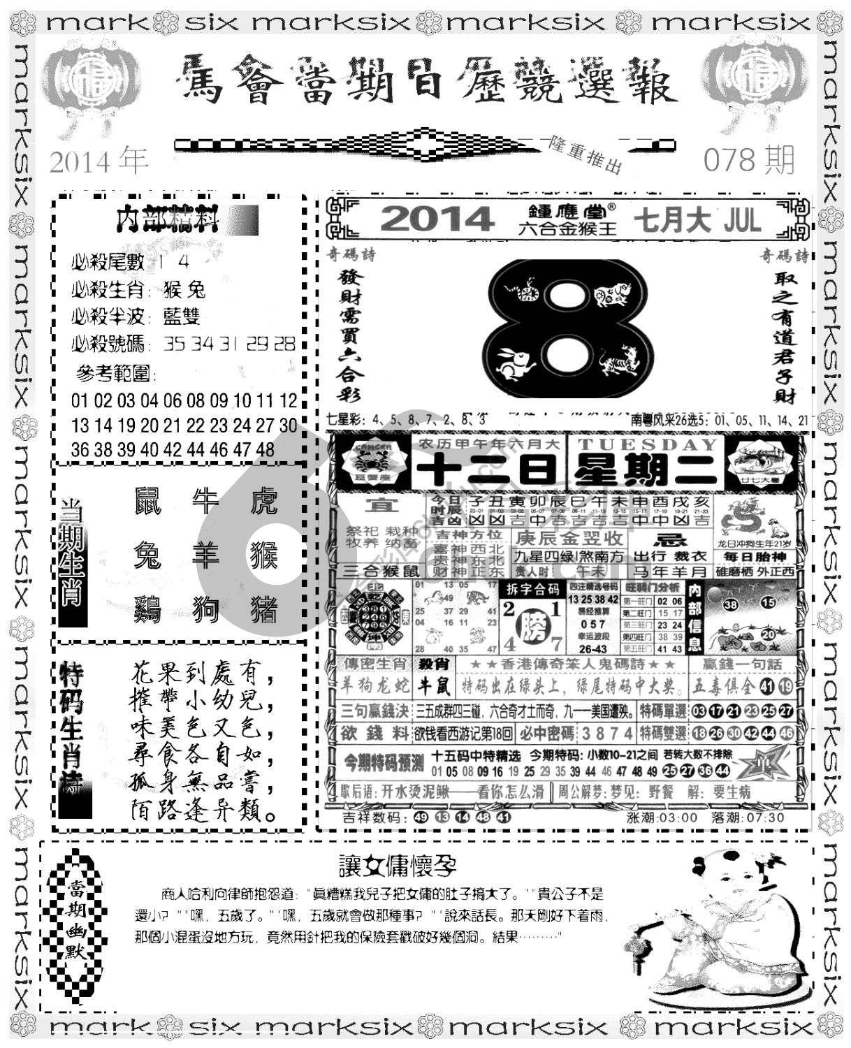 当天报