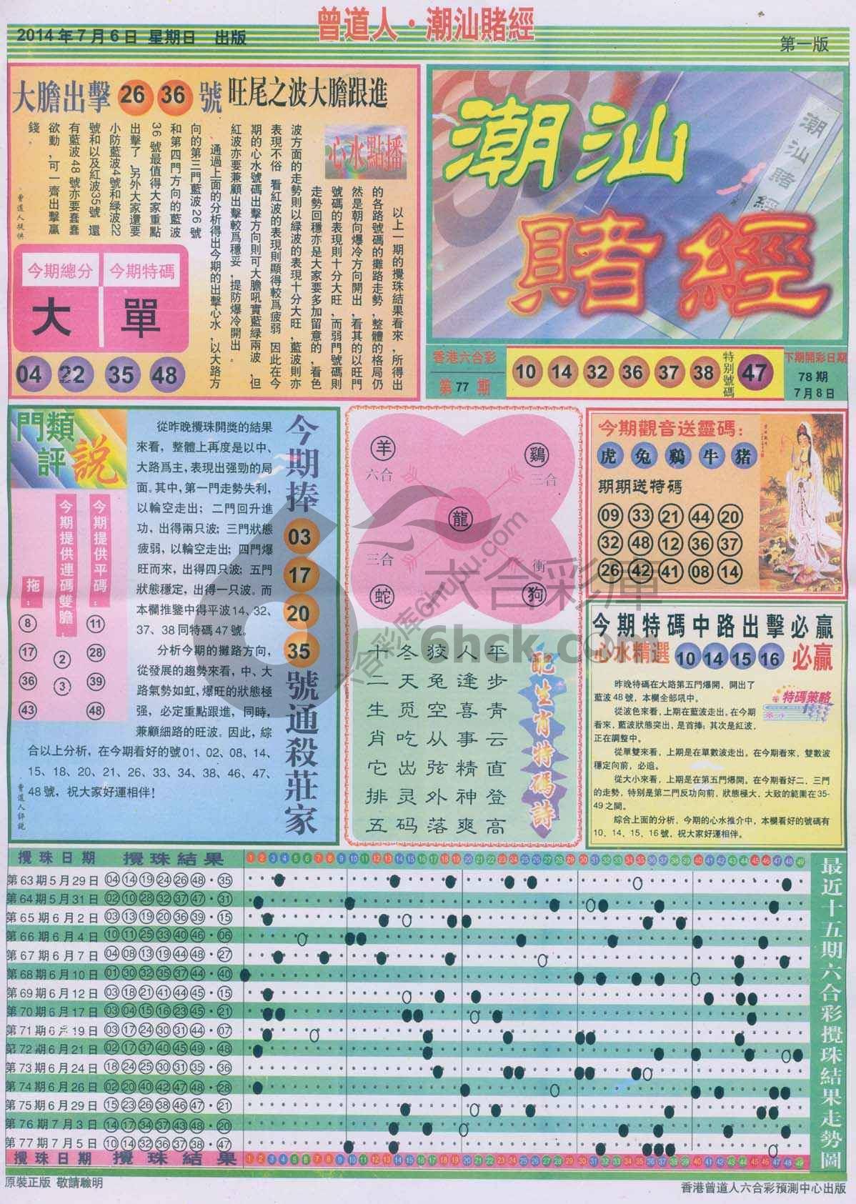 曾道人潮汕赌经