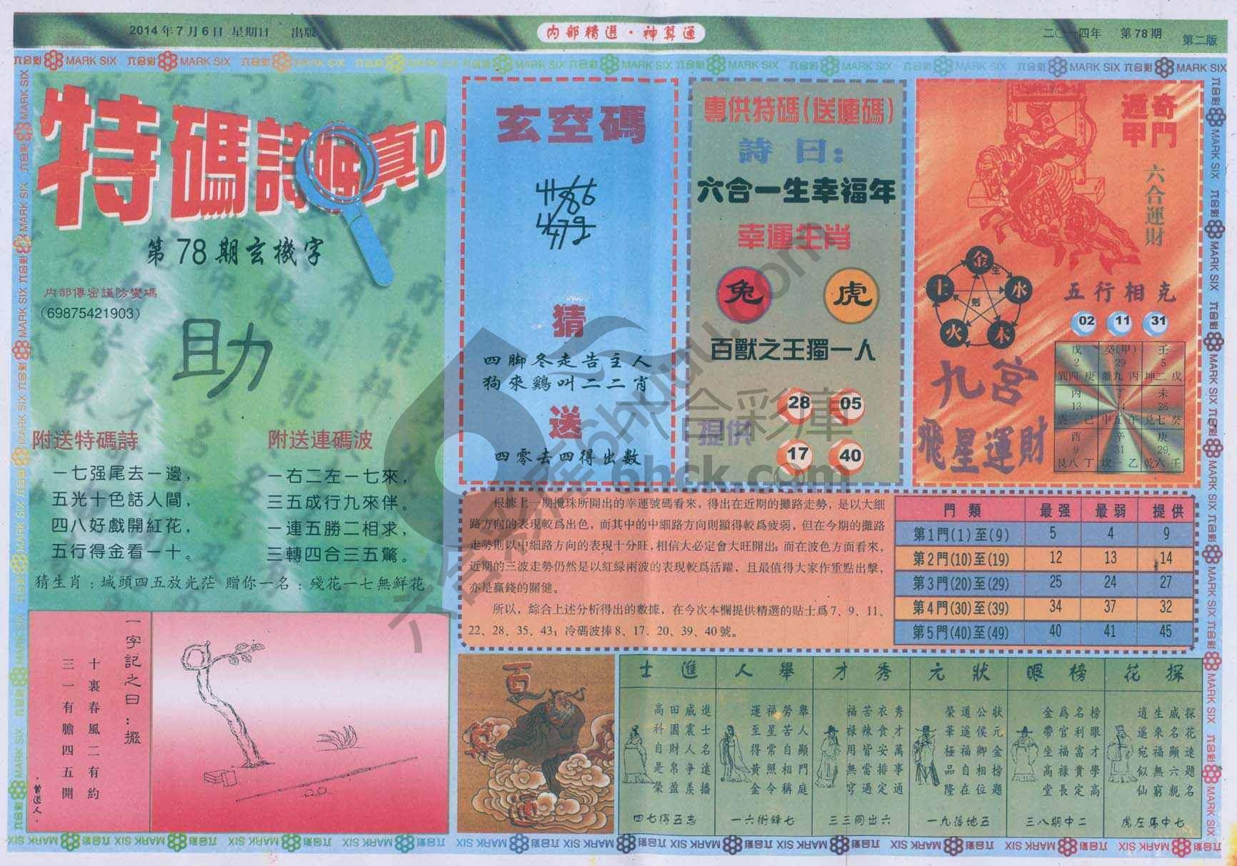内部精选神算通