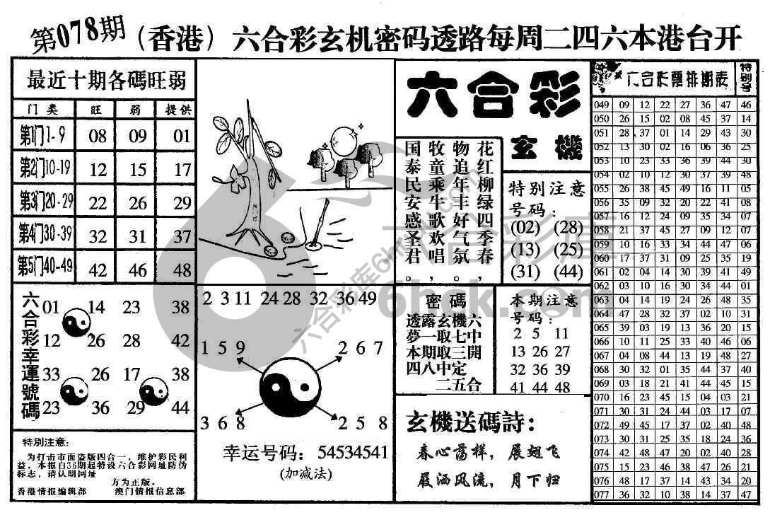 六合玄机
