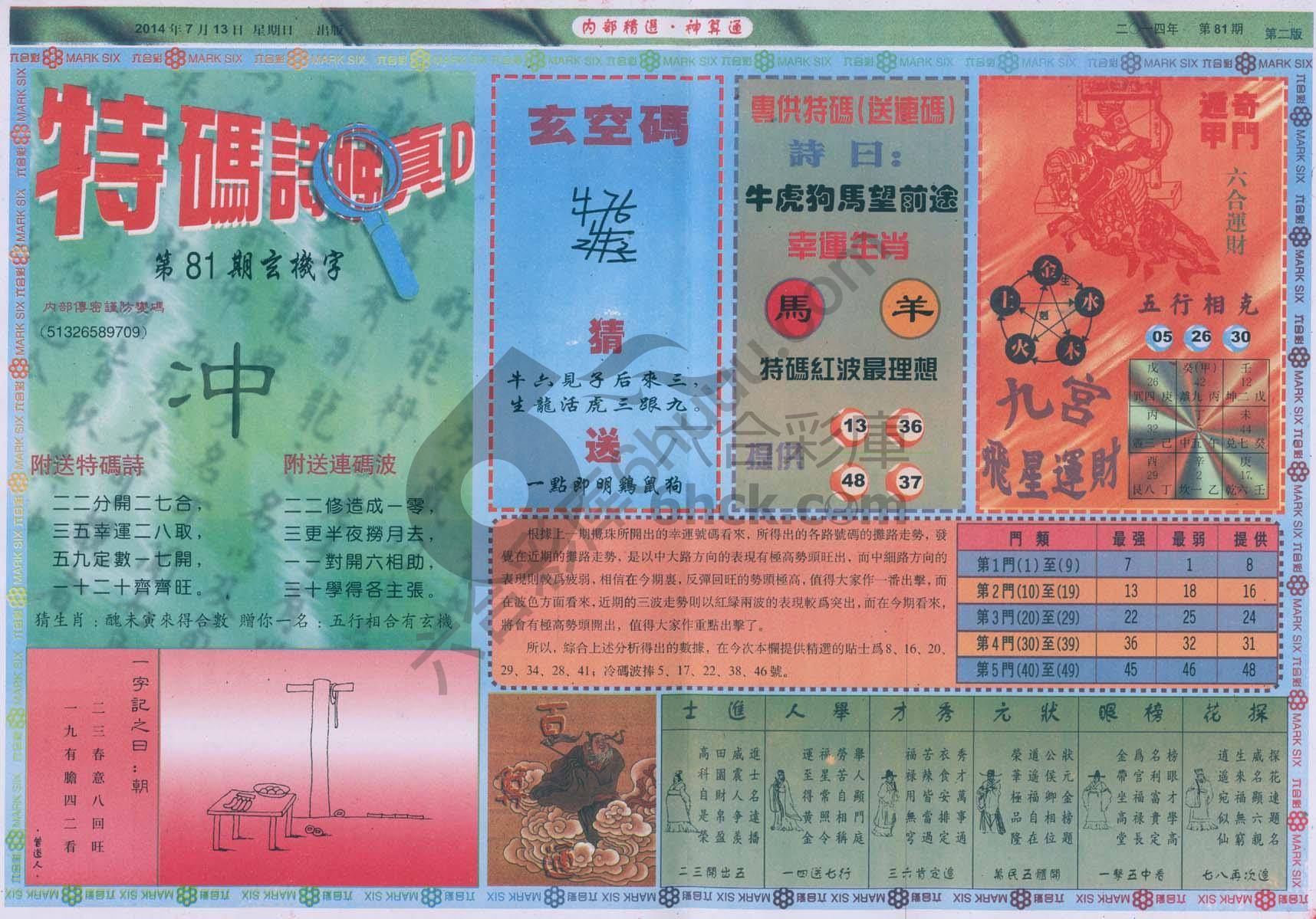 内部精选神算通