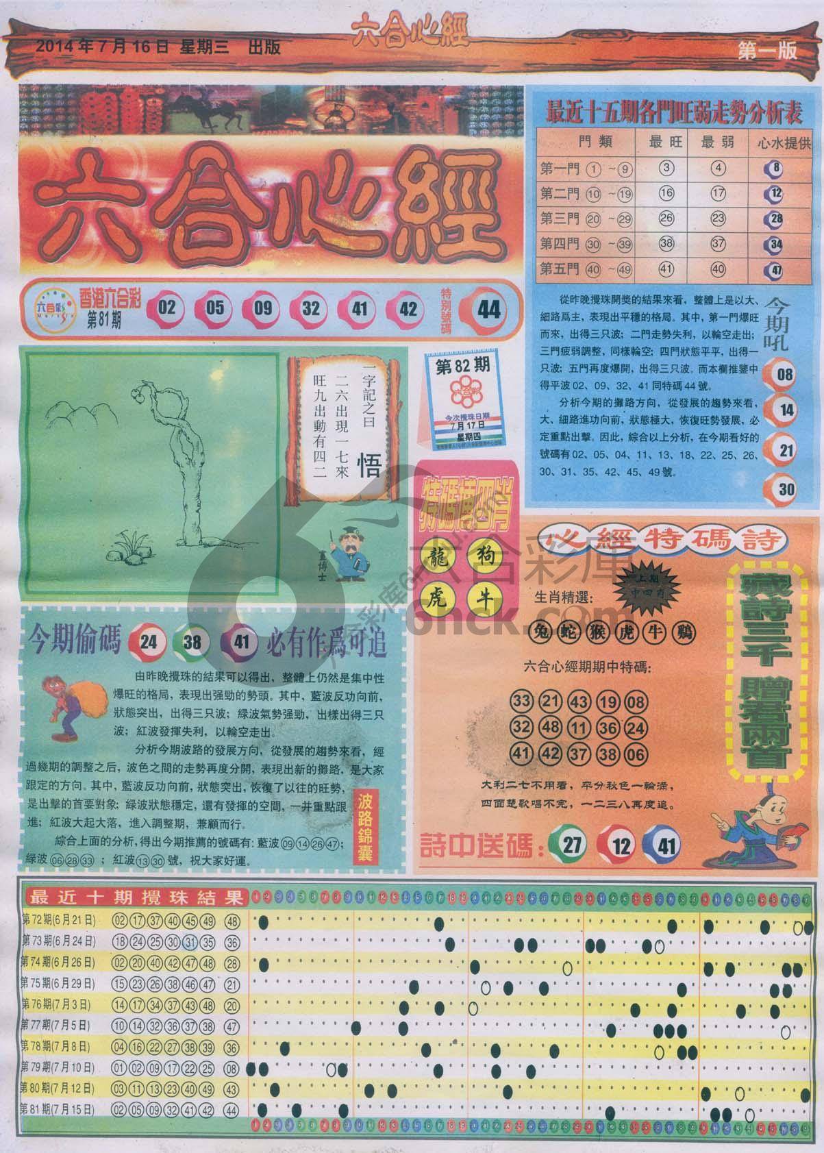 六合心经