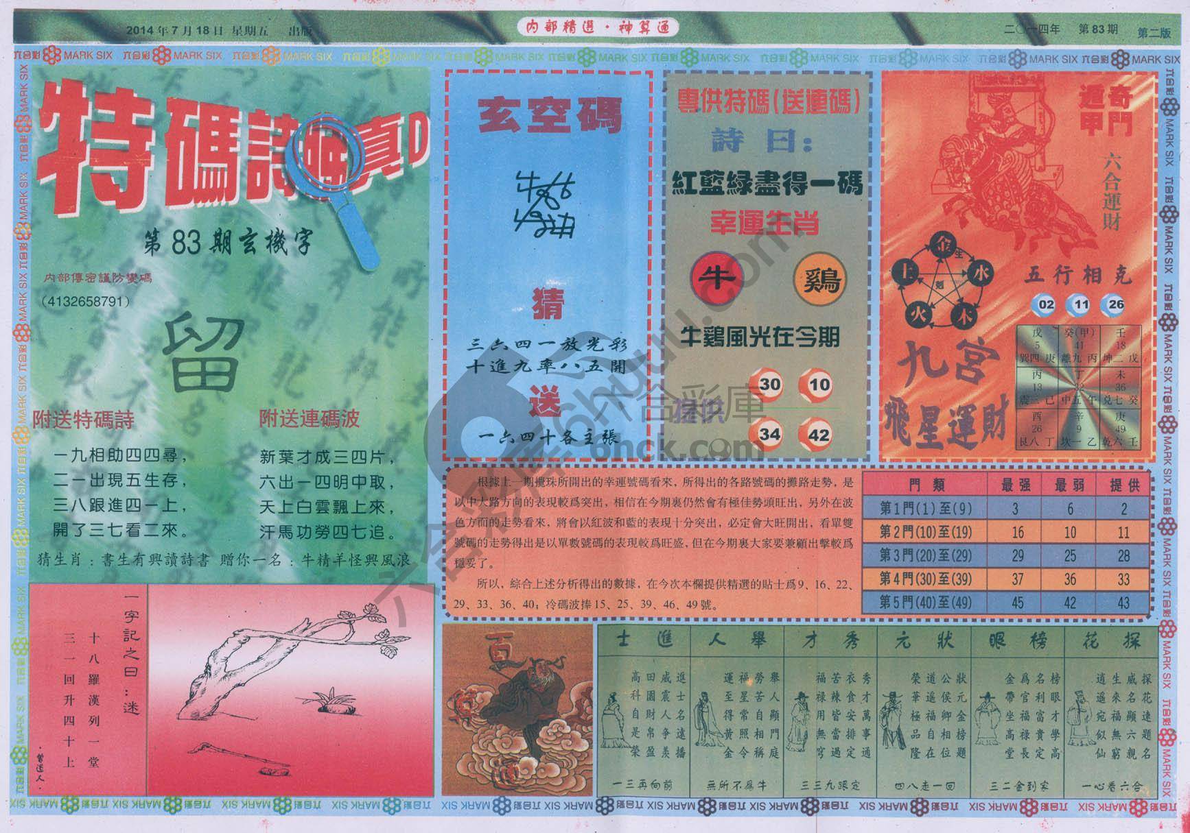 内部精选神算通