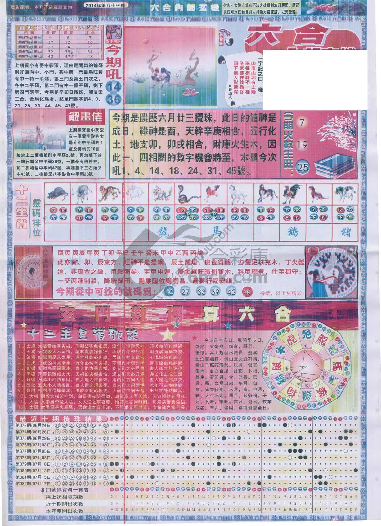 六合内部玄机