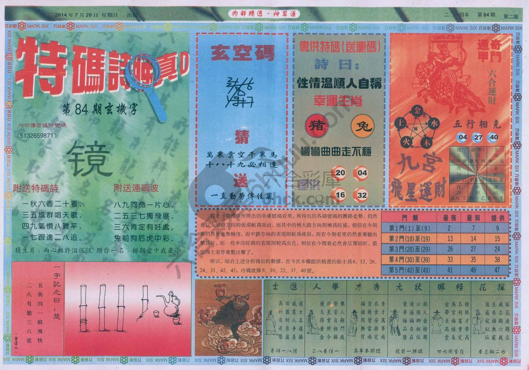 内部精选神算通