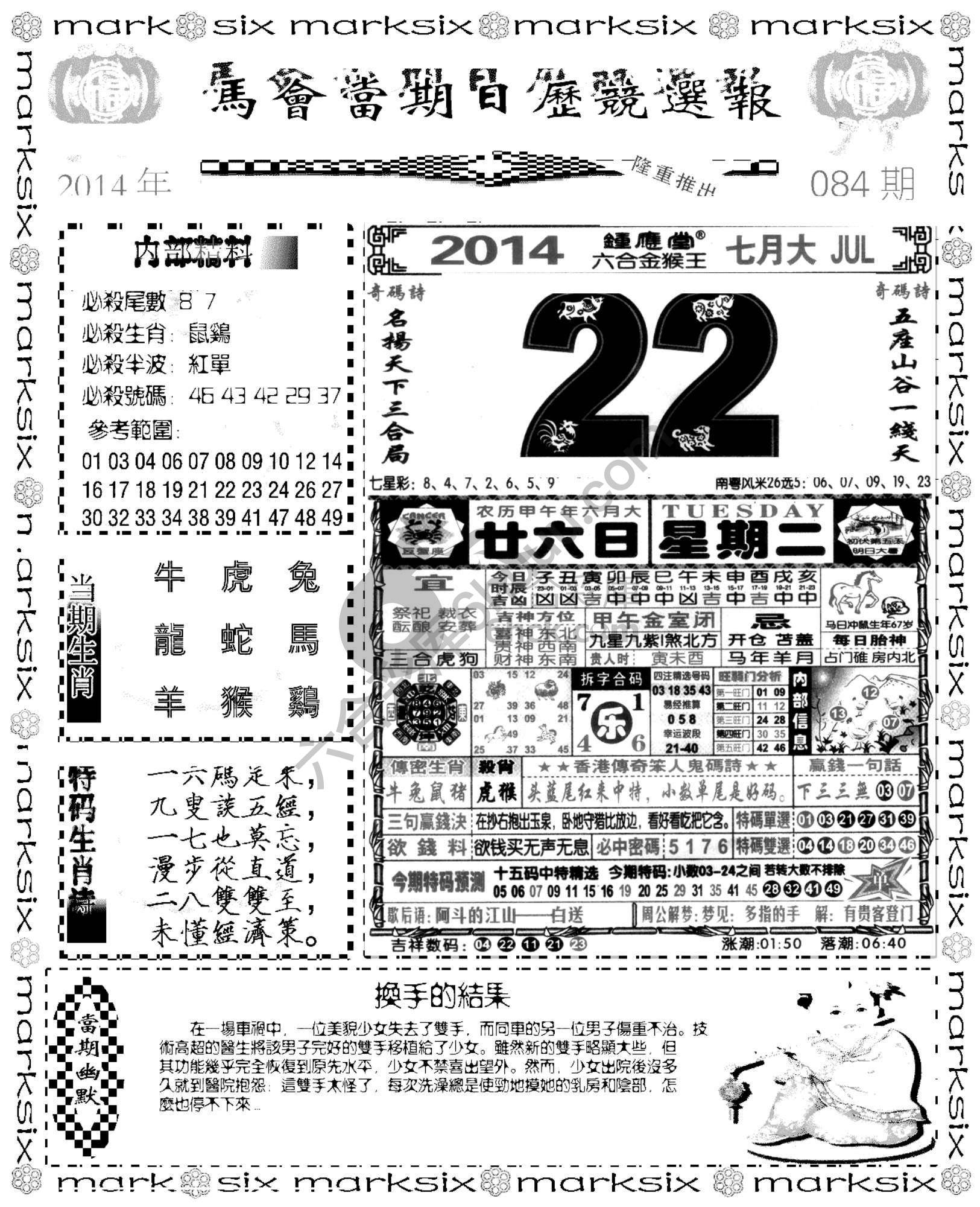 当天报