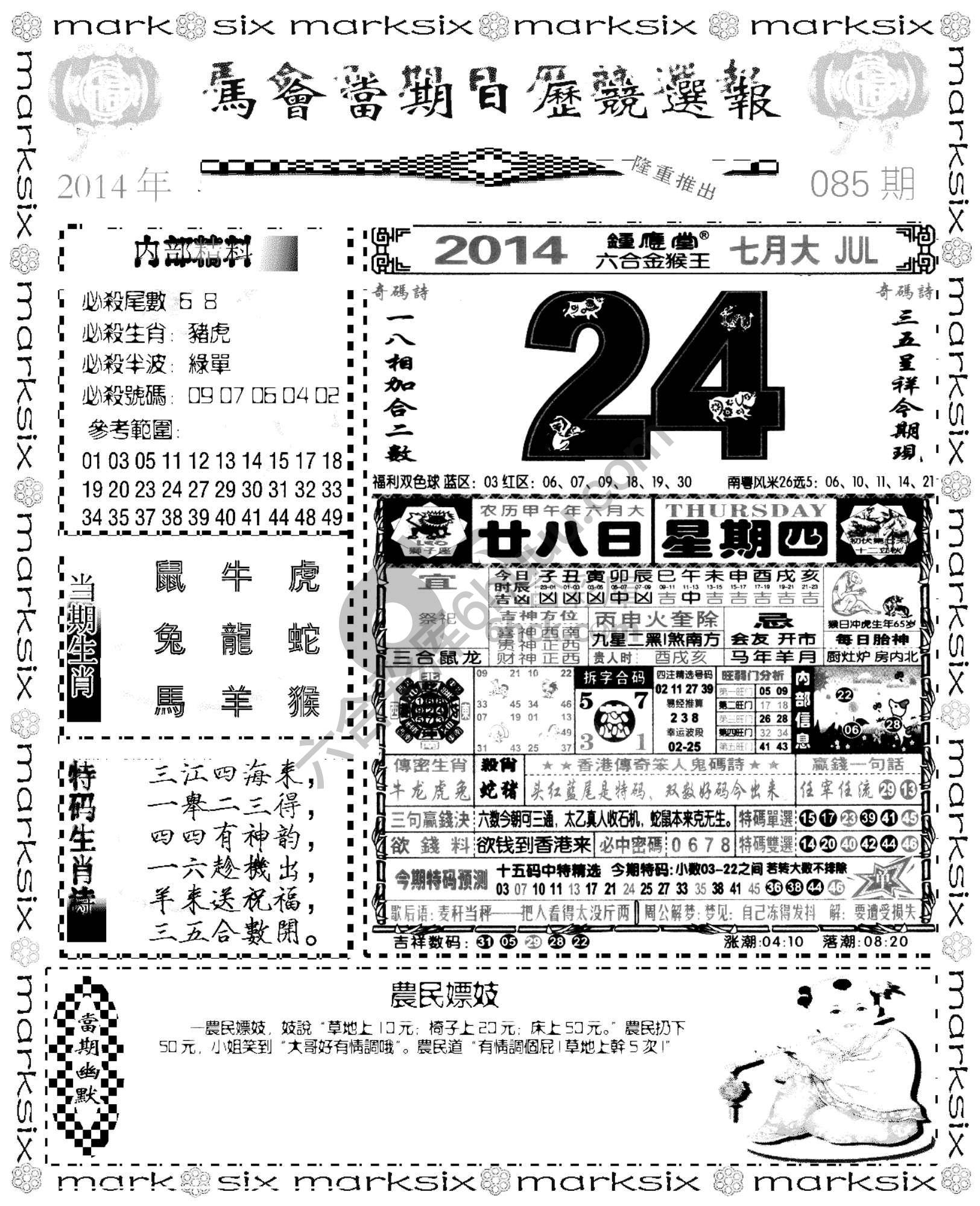 当天报
