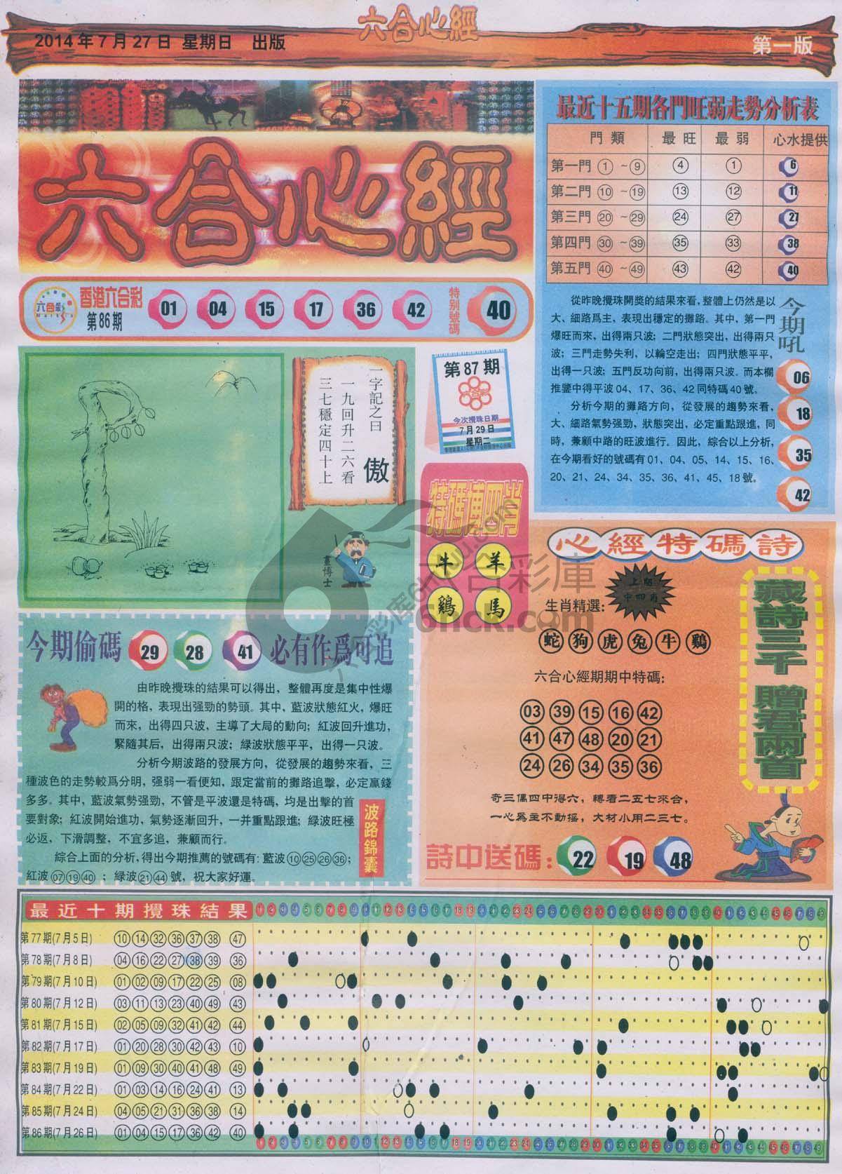 六合心经