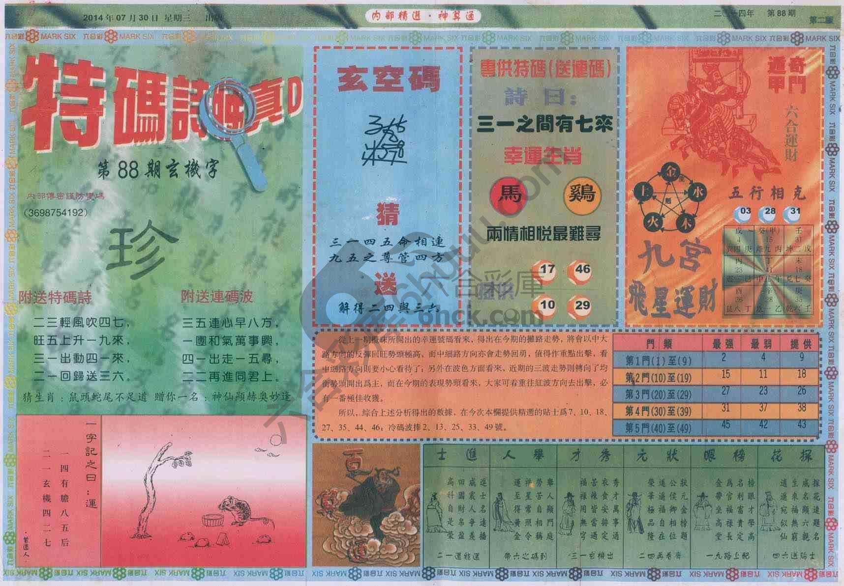 内部精选神算通