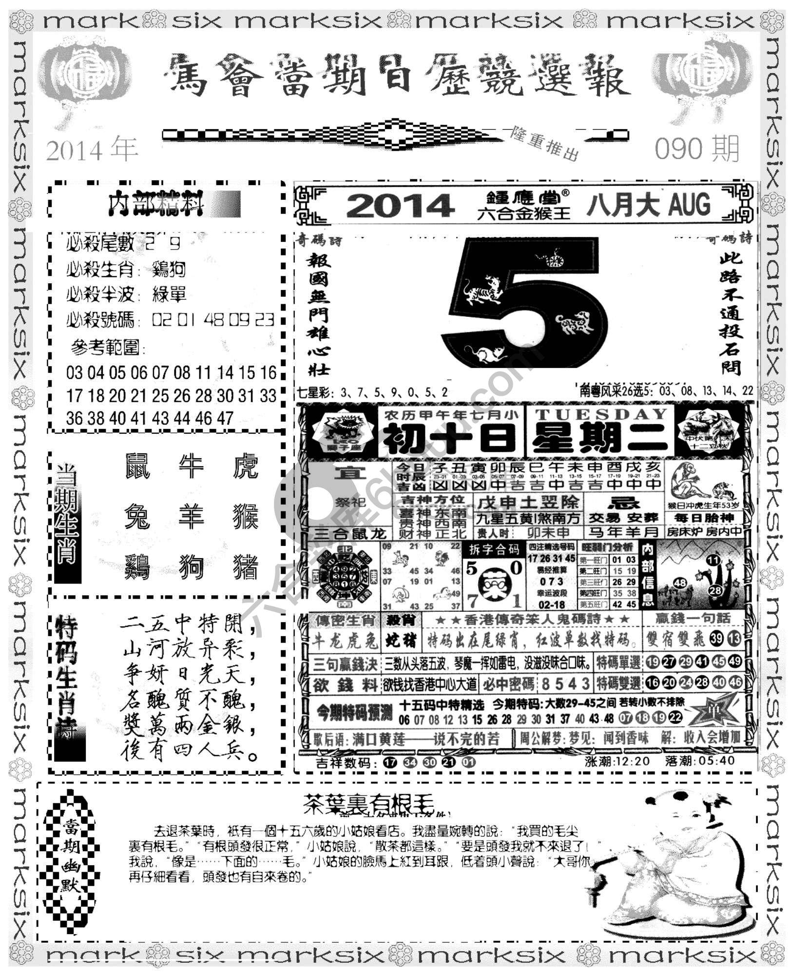 当天报
