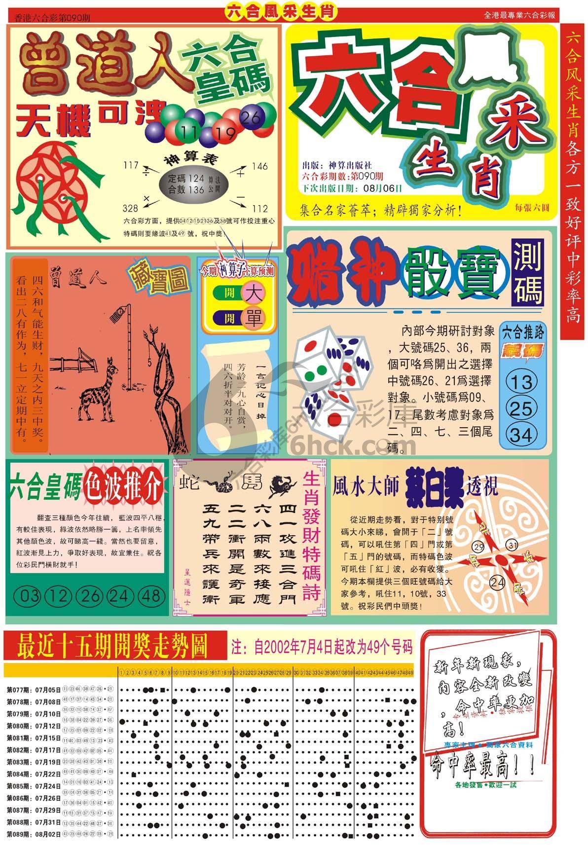六合风采生肖