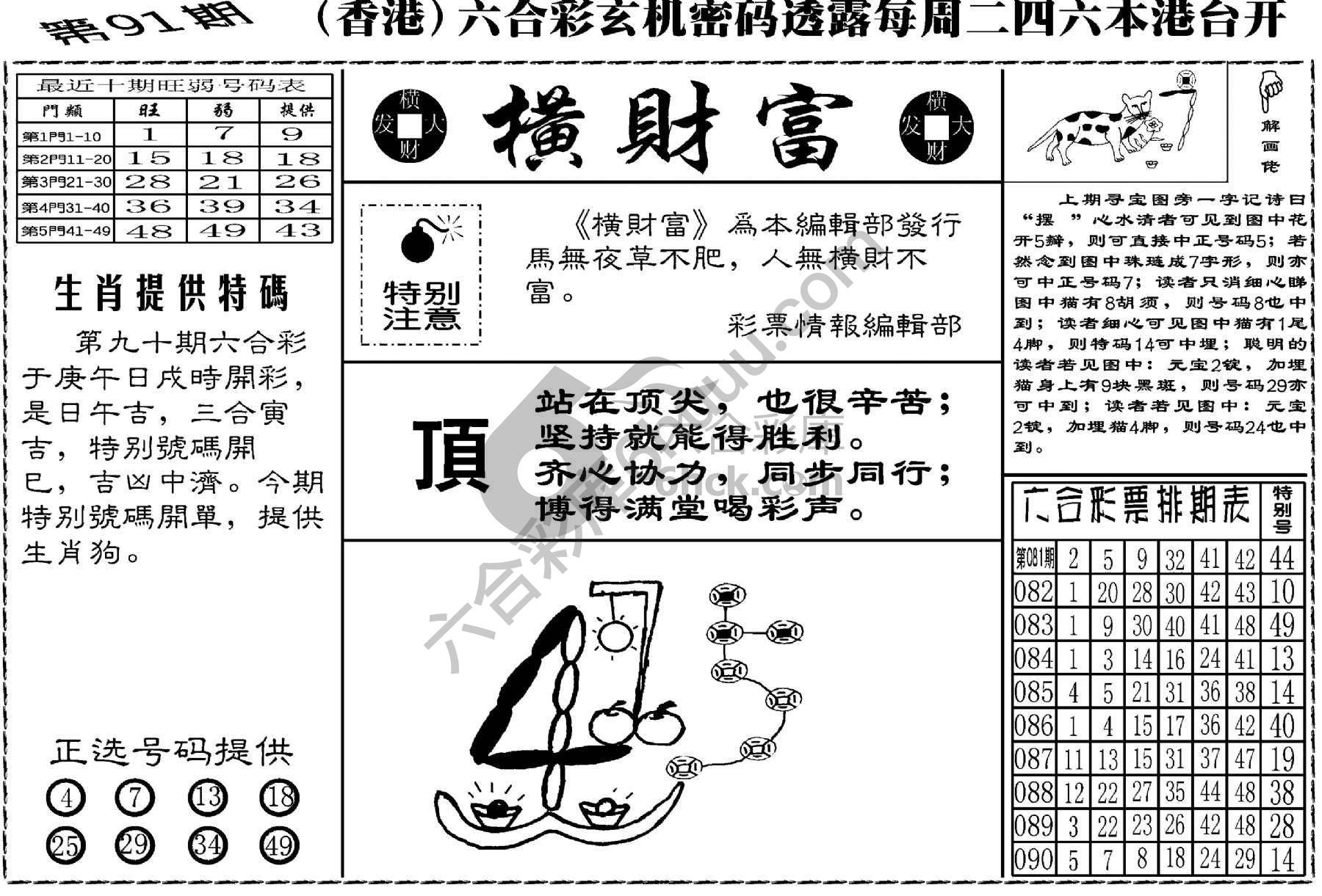 横财富