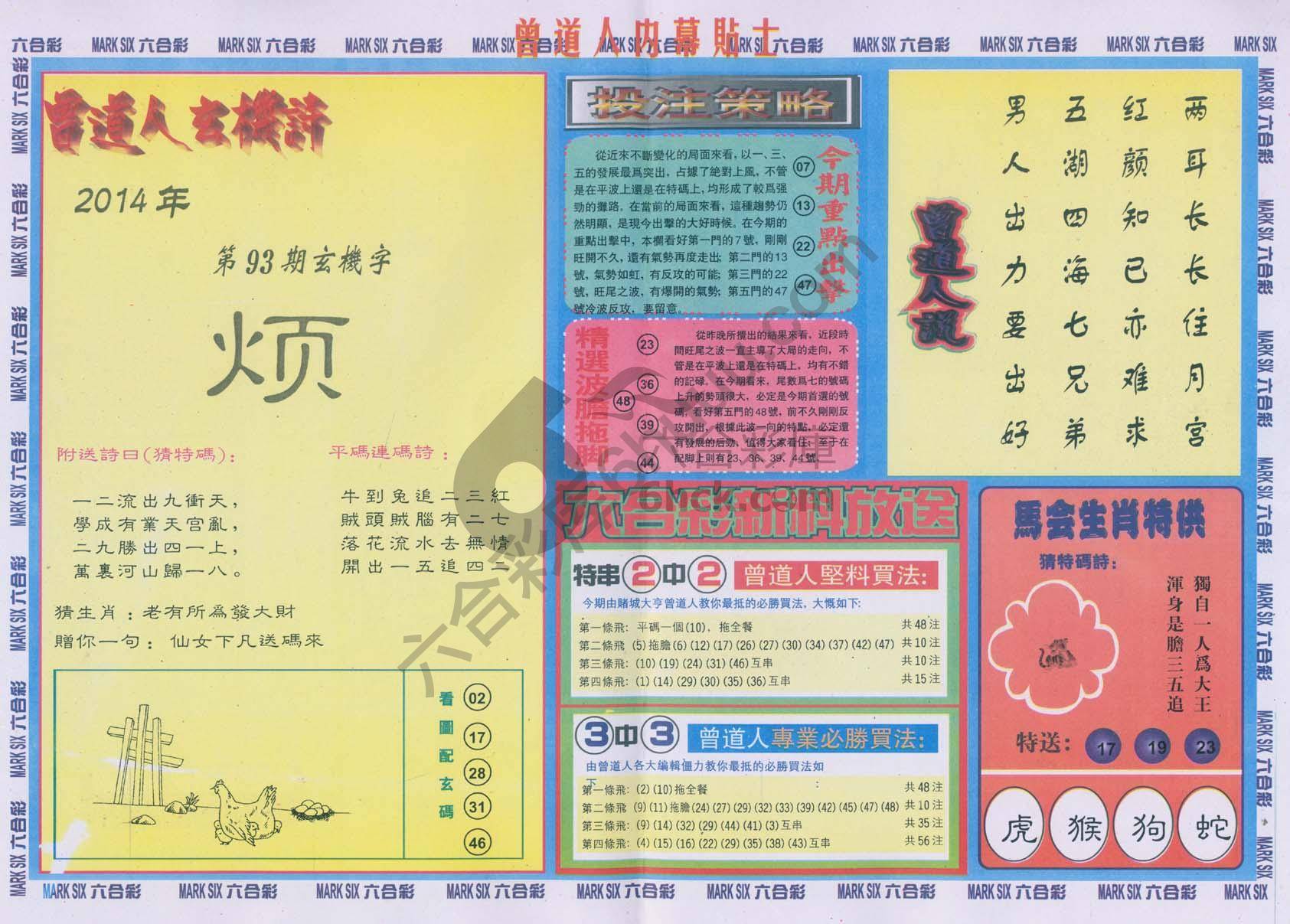 曾道人内幕贴士