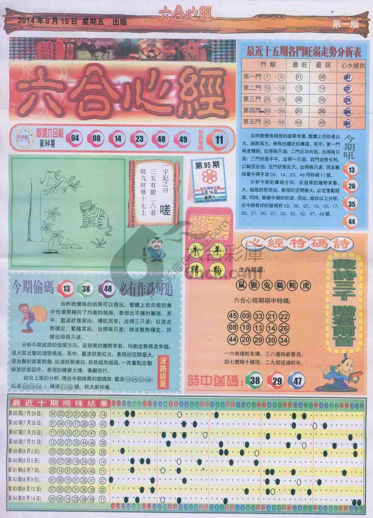 六合心经