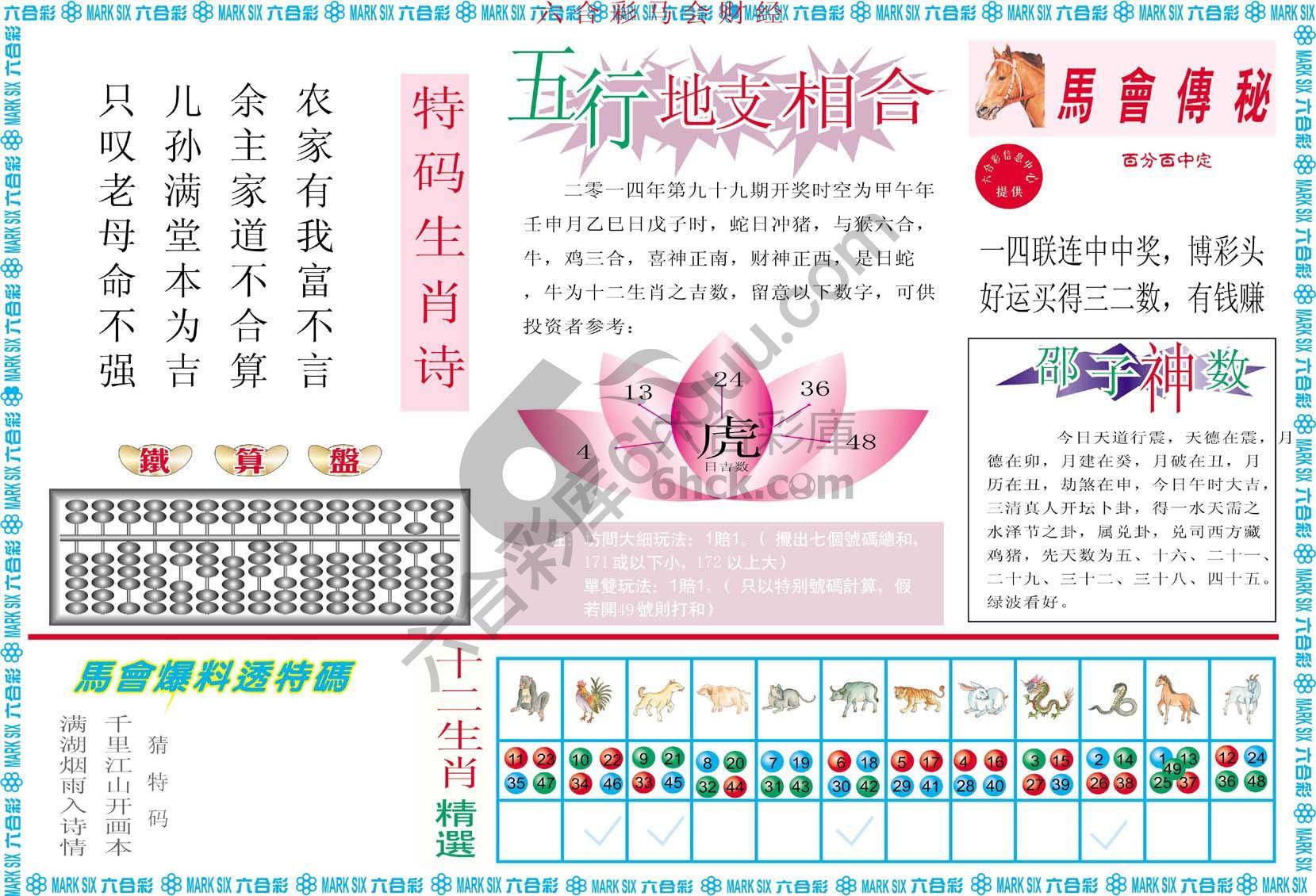 六合彩马会财经