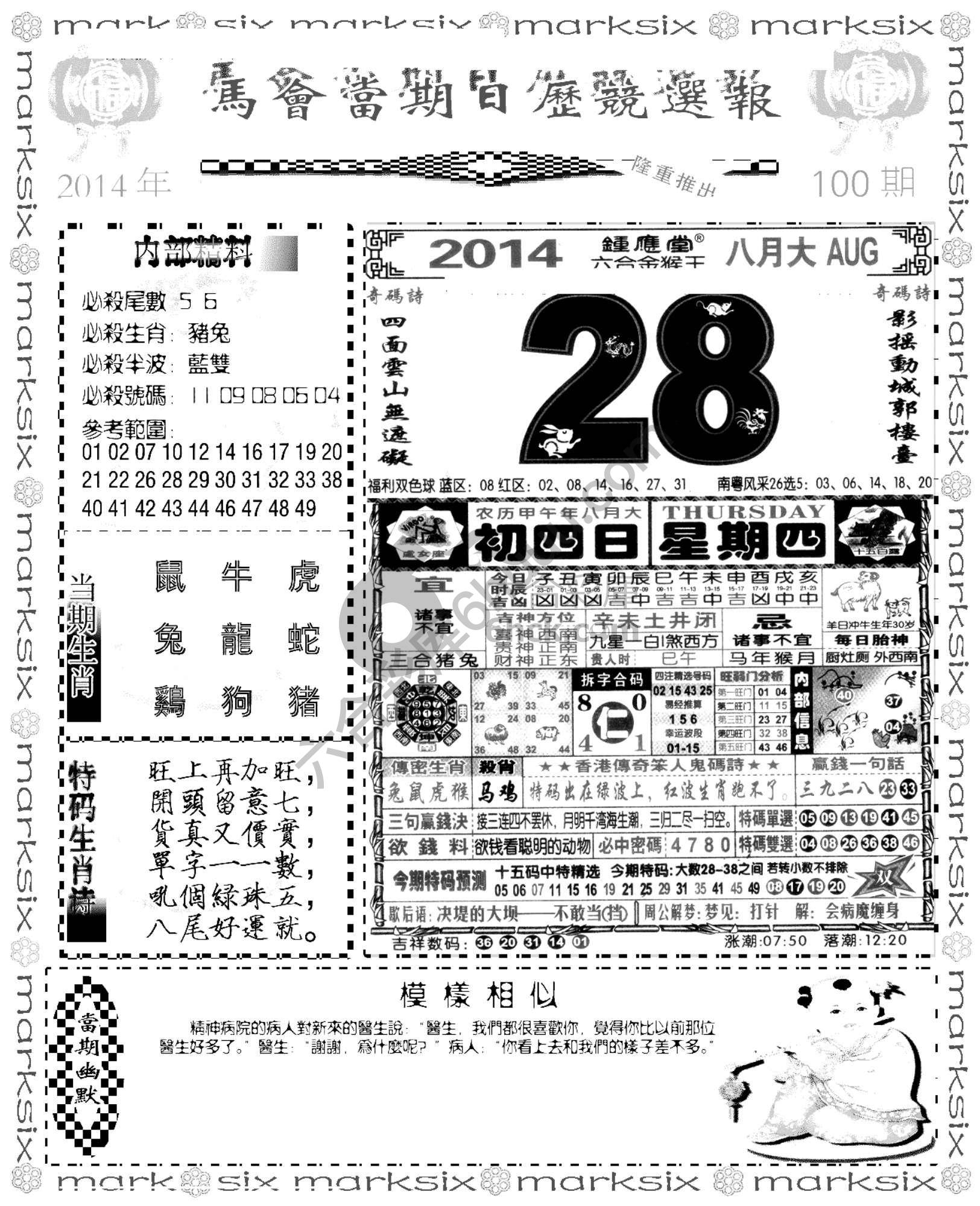 当天报